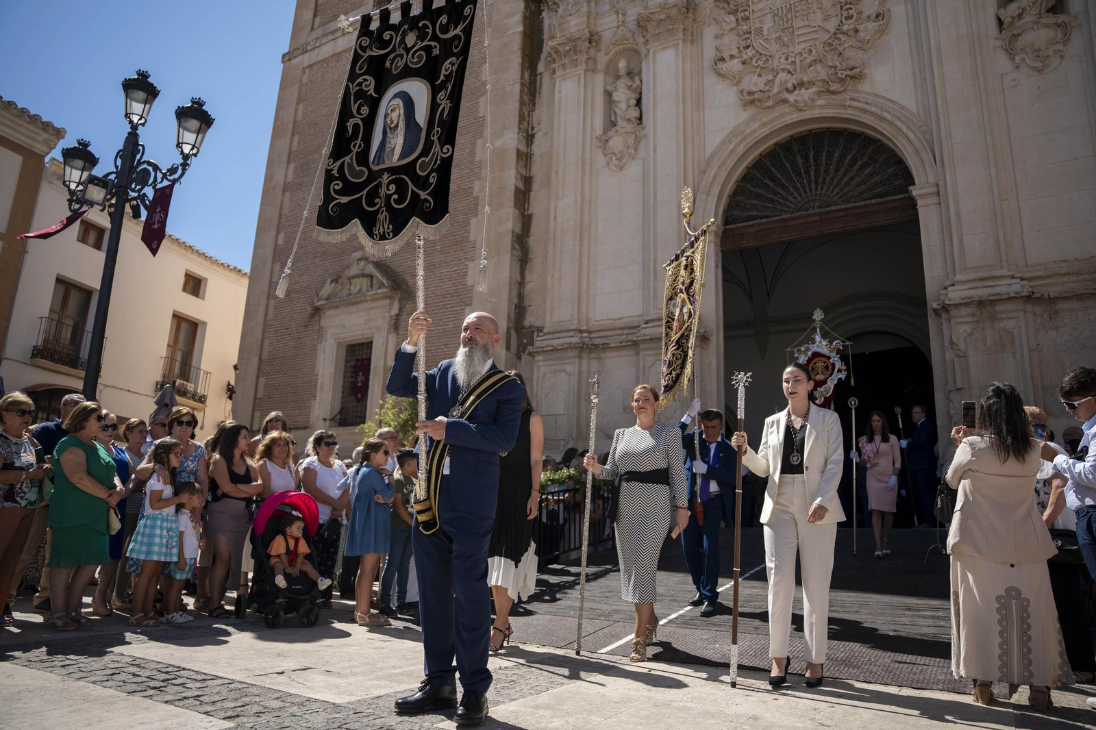 Eucaristía y procesión de Exaltación de la Cruz en la localidad de Vélez-Rubio