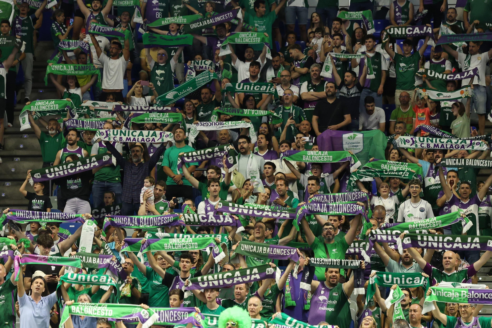 Las fotos del Unicaja - UCAM Murcia, 2º partido de la semifinal de la Liga Endesa
