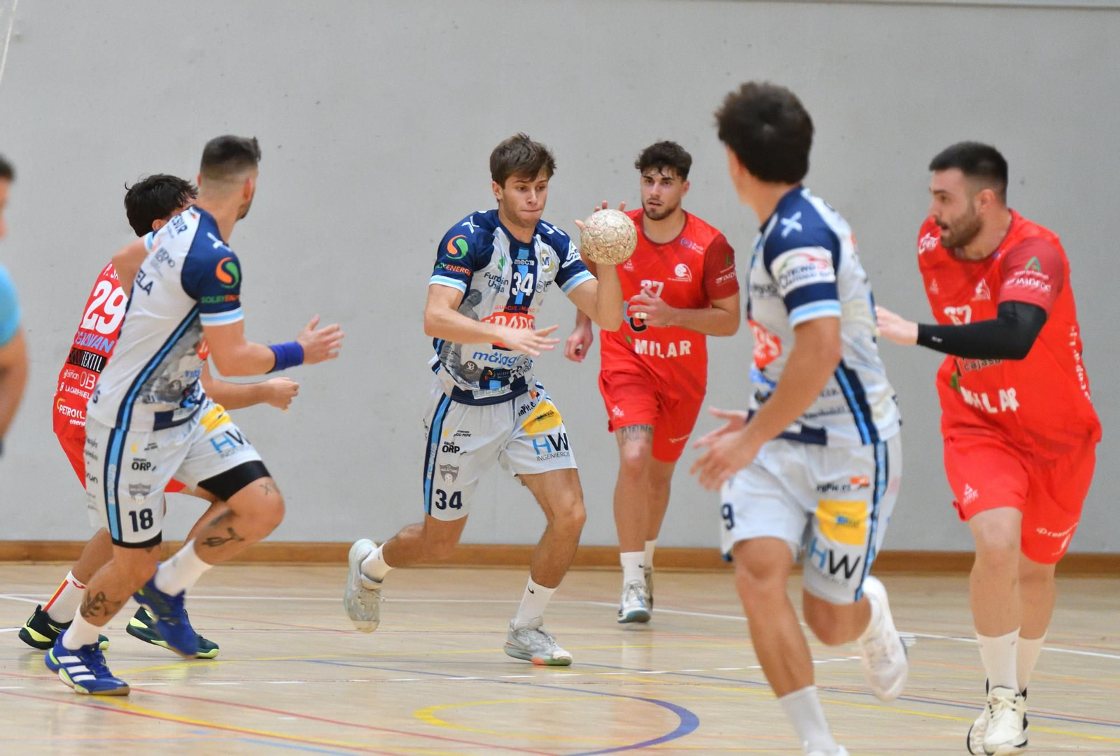 El Trops Málaga, en acción.