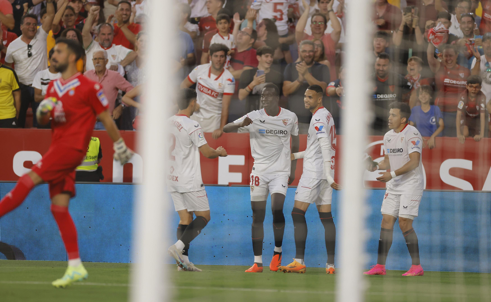 Las fotos del Sevilla-Español