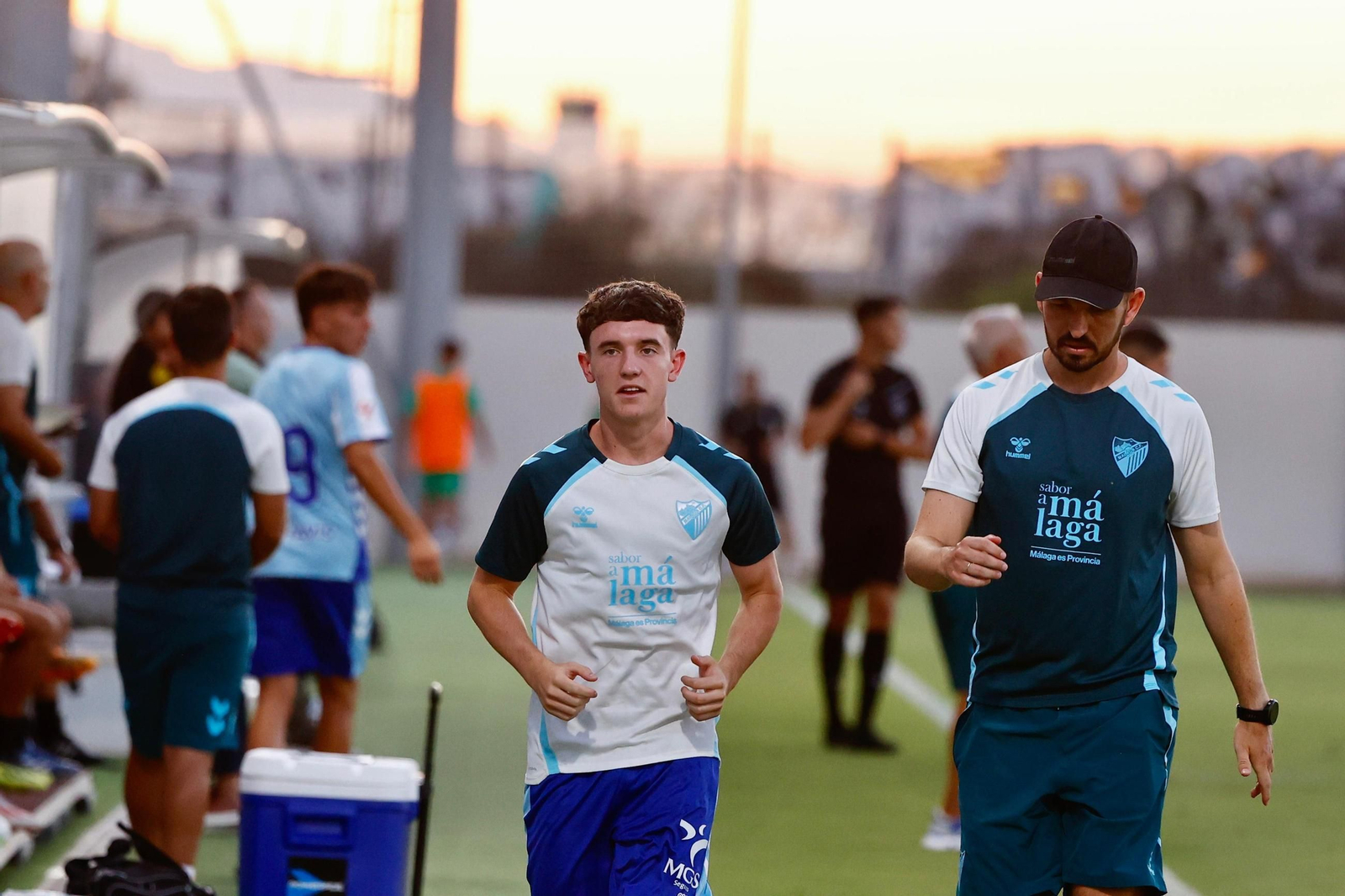 El Málaga CF- Antequera CF de pretemporada, en imágenes