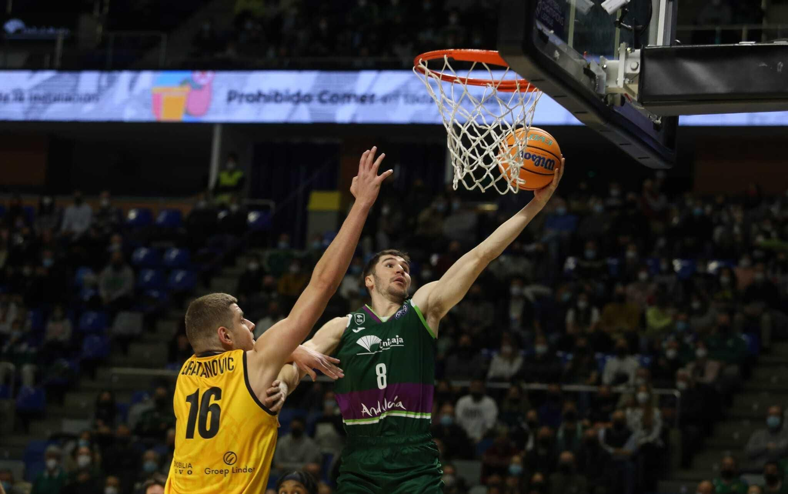 El Unicaja-Filou Oostende, en fotos