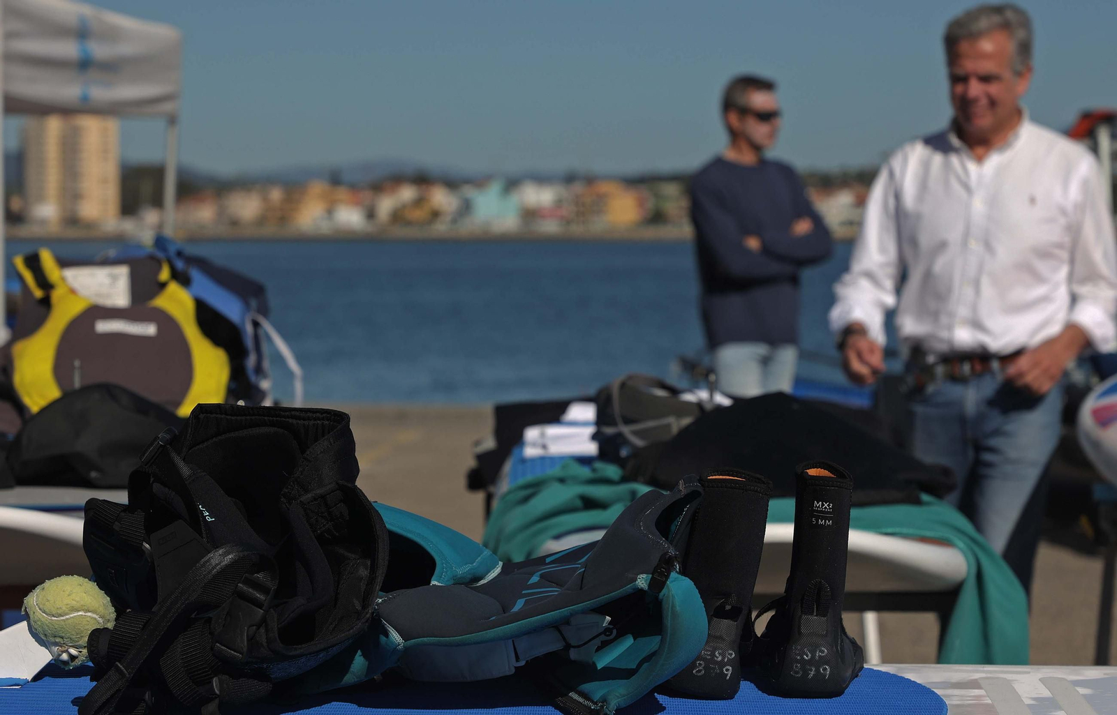 Fotos de la segunda jornada de la Copa de Andalucía de la clase windsurfer en La Línea