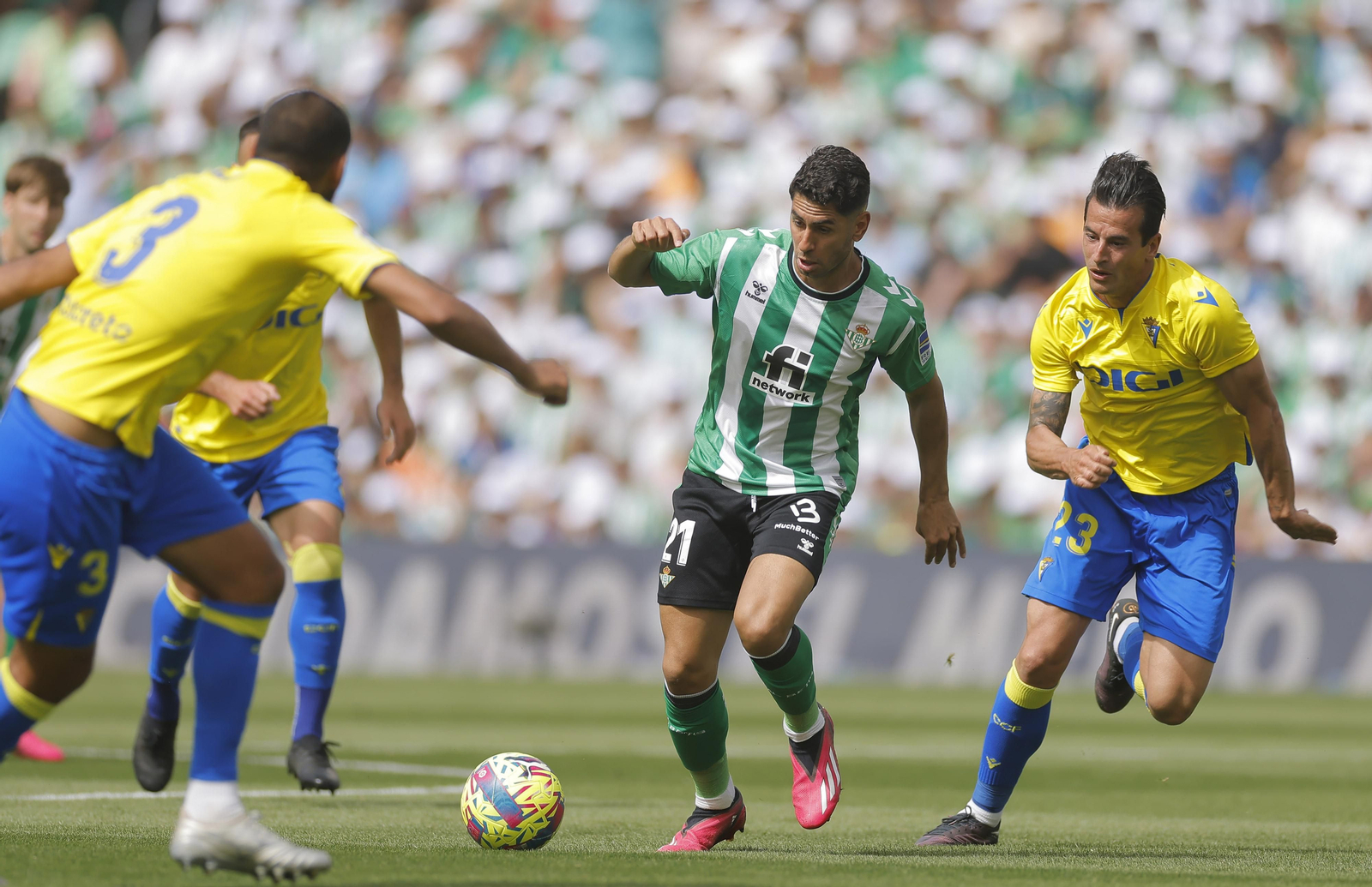 Las imágenes del Real Betis-Cádiz CF