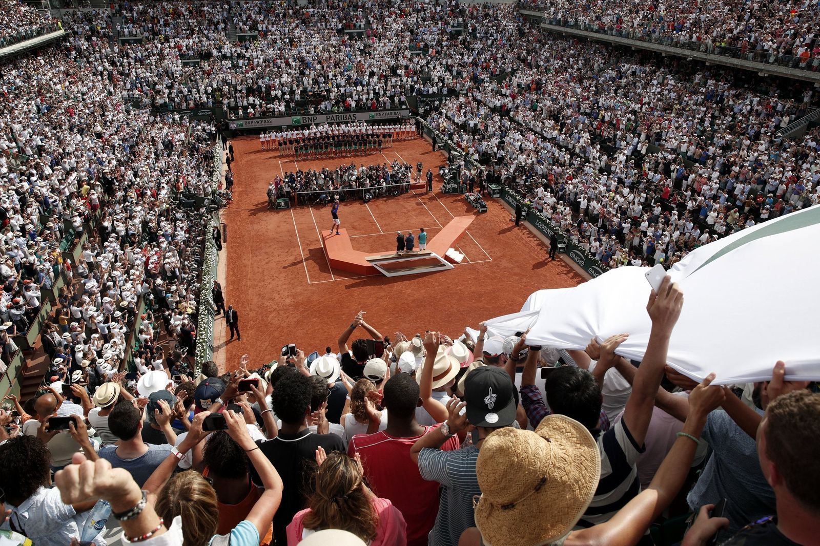 La final del décimo título de Nadal en Roland Garros, en imágenes