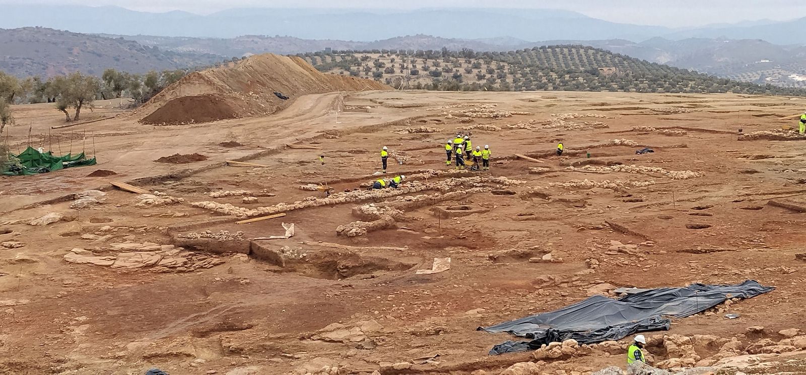 Obras en la Variante de Loja en el tramo de Riofrío