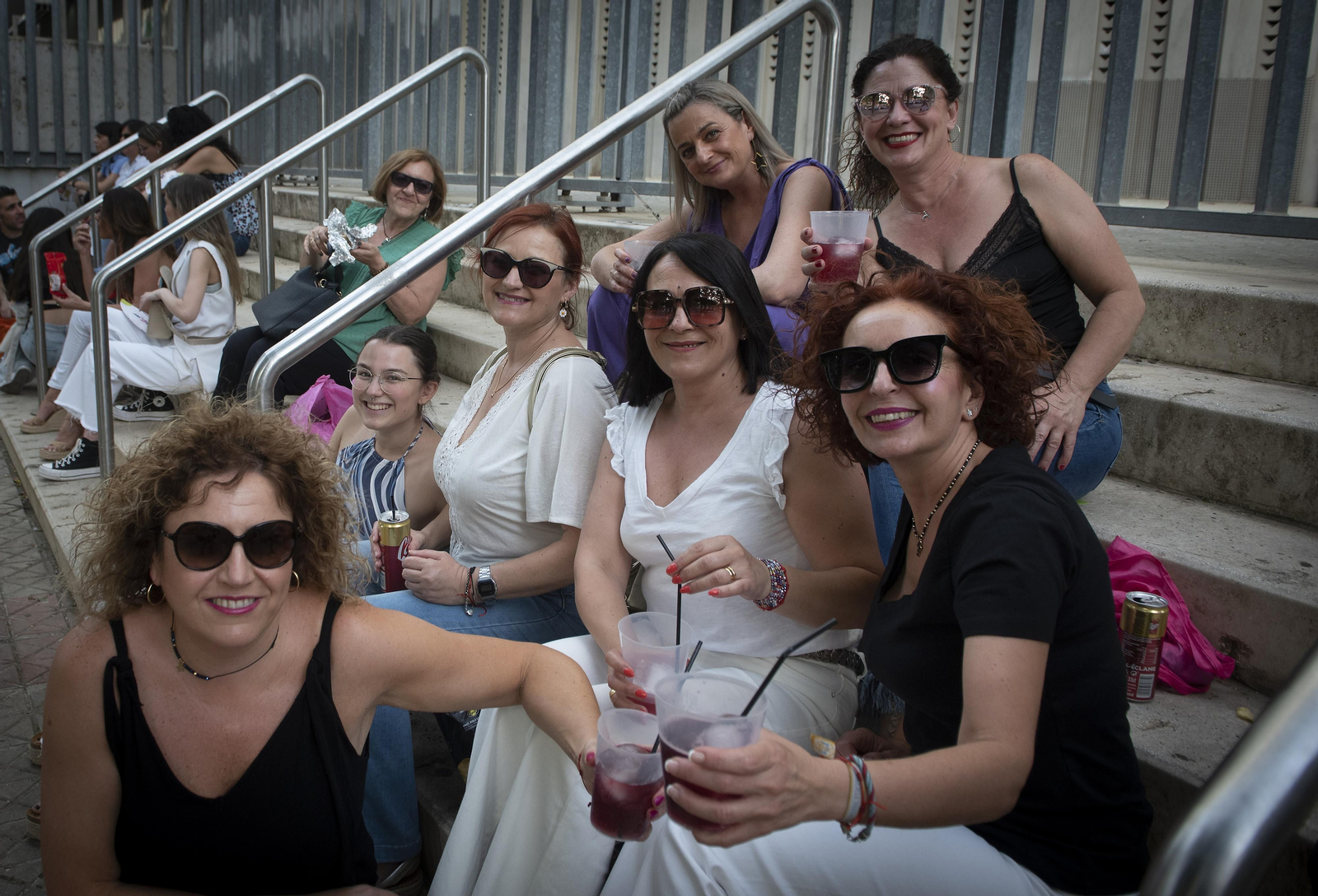Las imágenes del ambiente en la entrada del concierto de Alejandro Sanz Las imágenes del ambiente en la entrada del concierto de Alejandro Sanz