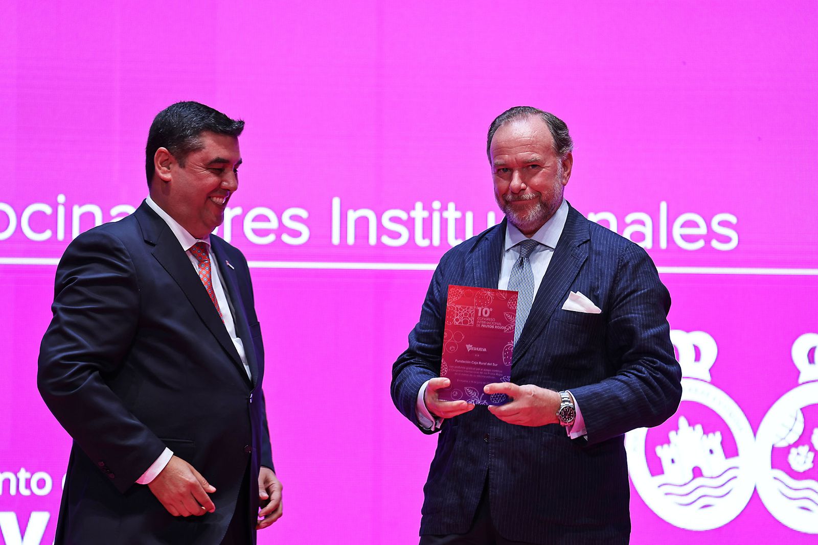 Imágenes de la inauguración del X Congreso de Frutos Rojos de Huelva