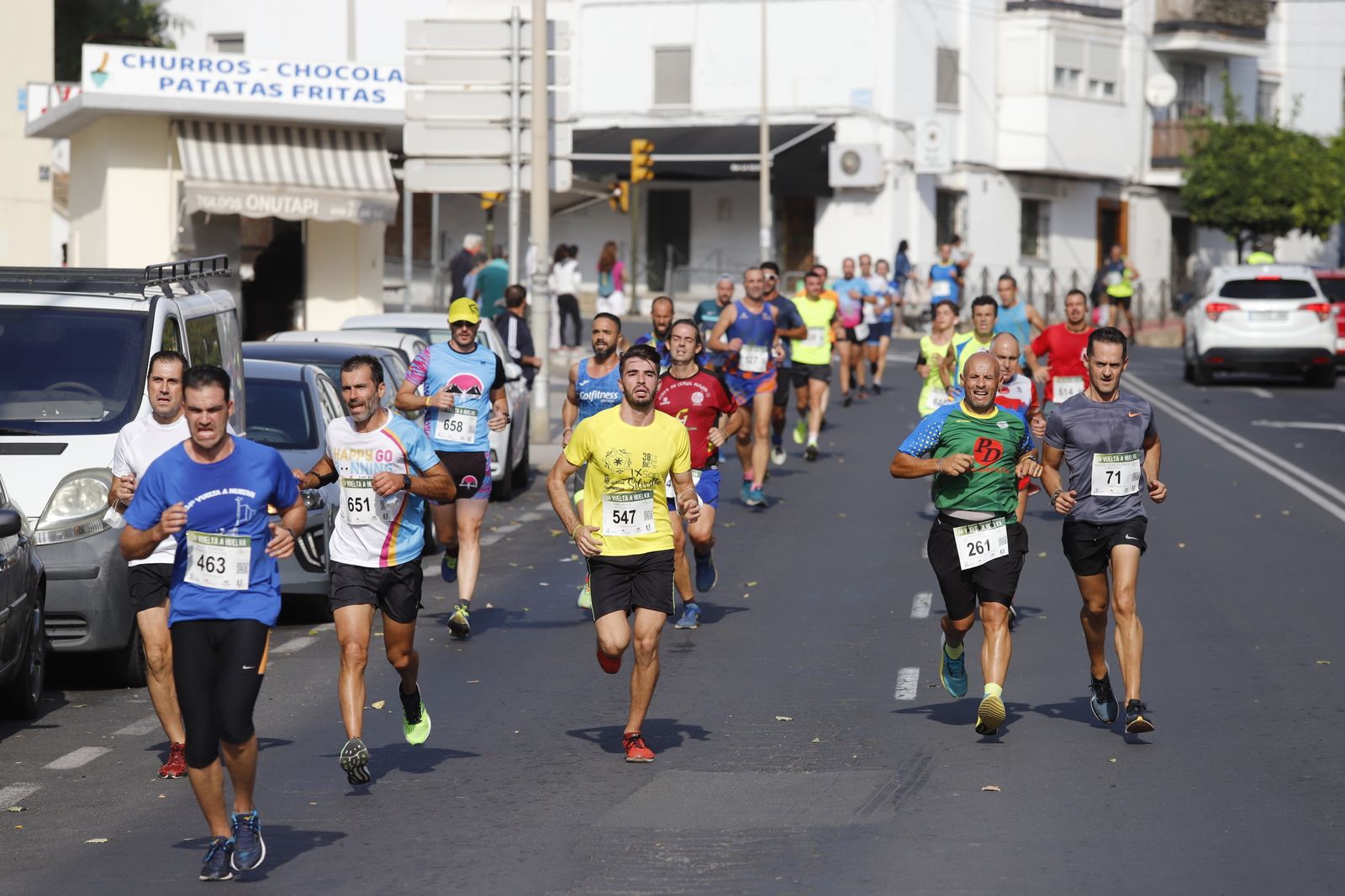 Las imágenes de la vuelta a Huelva de atletismo
