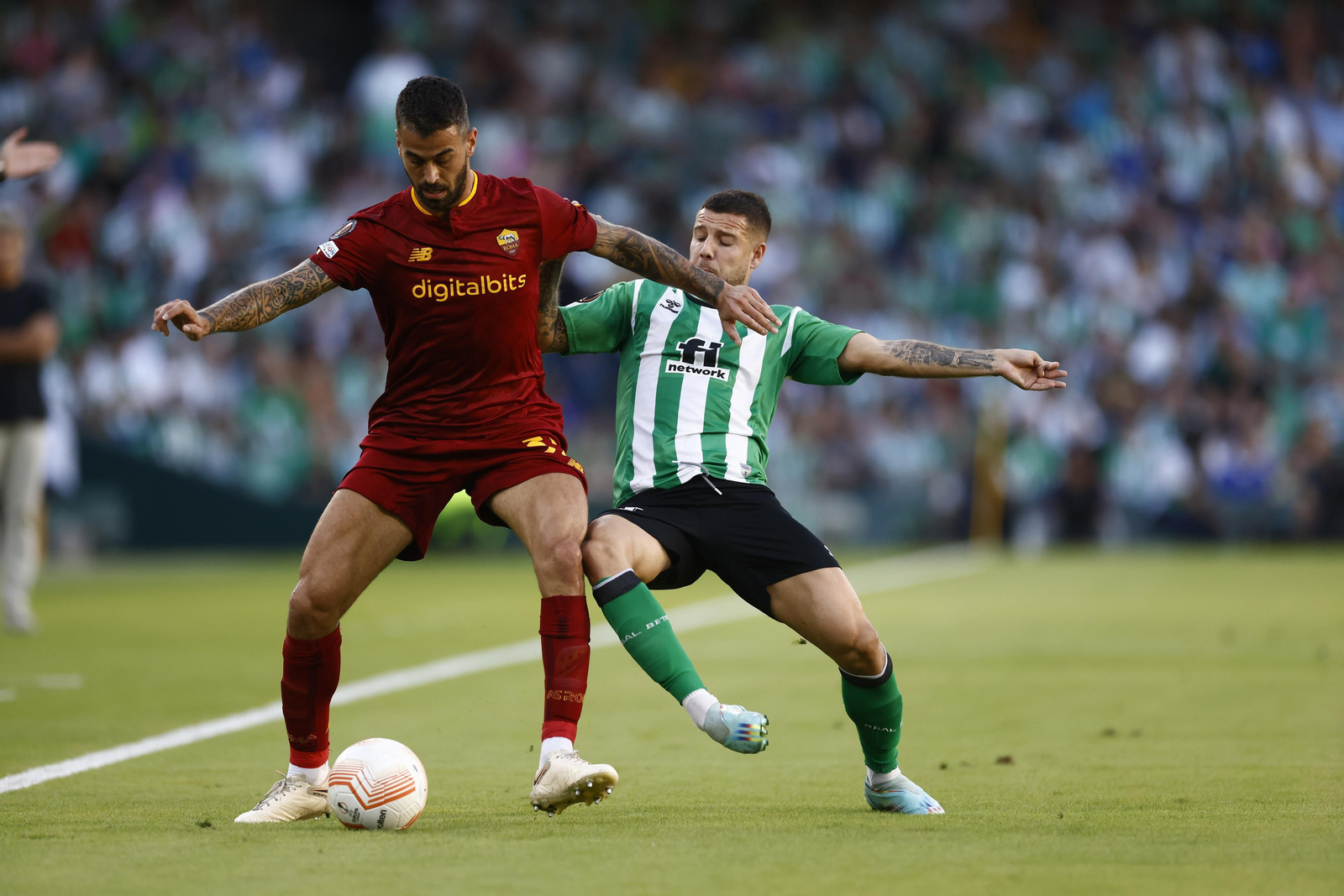 Las imágenes del Betis-Roma
