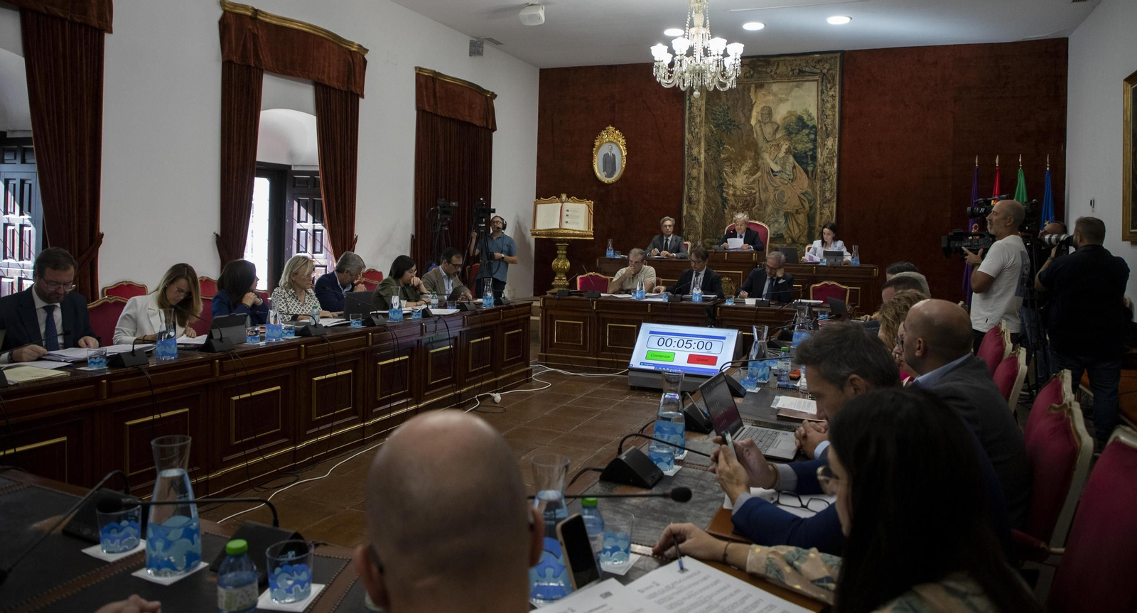 Pleno de la Diputación de Córdoba.