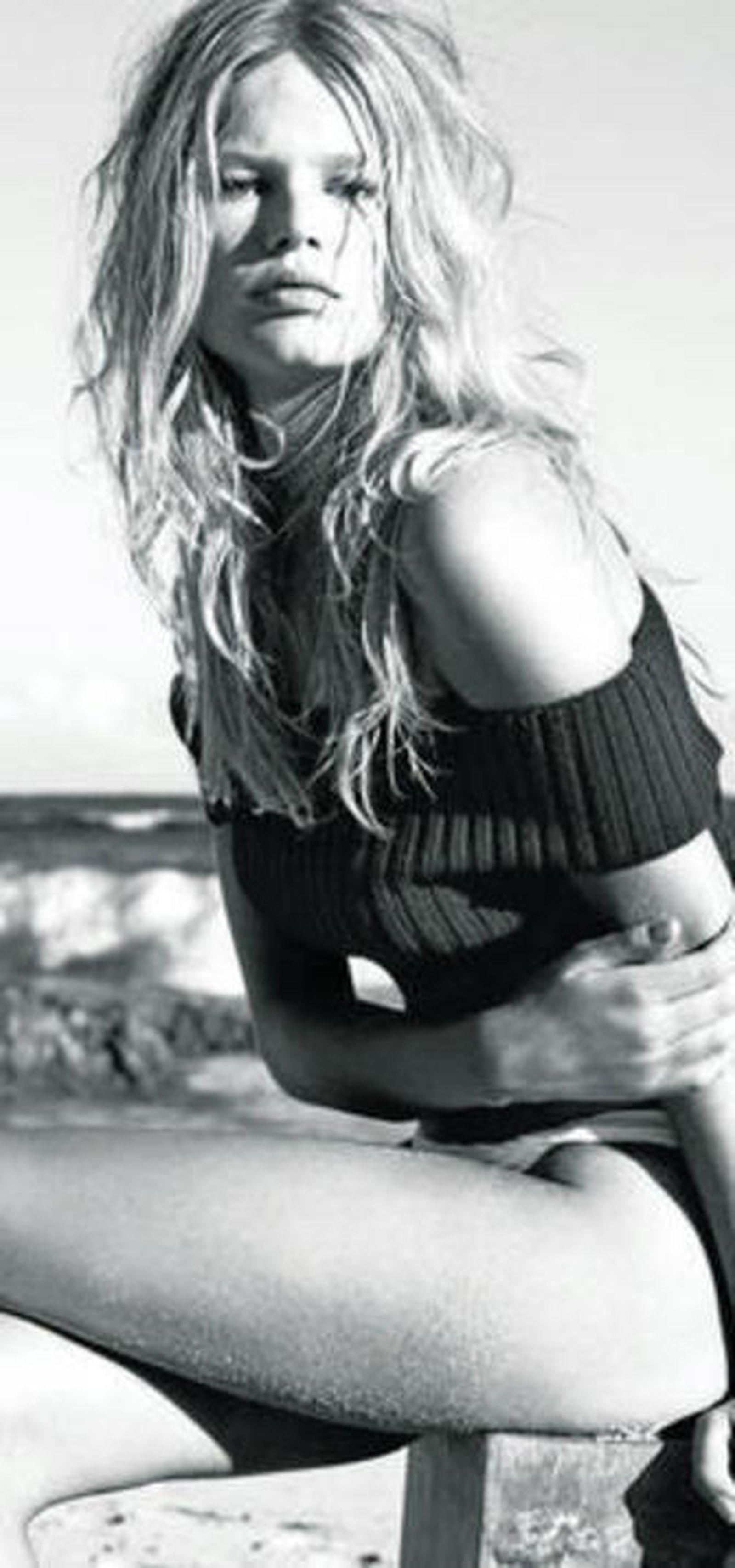 La modelo alemana posa para Patrick Demarchelier.