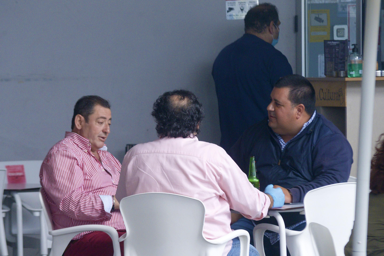 Terrazas  de Algeciras en la fase 1 despues del confinamiento