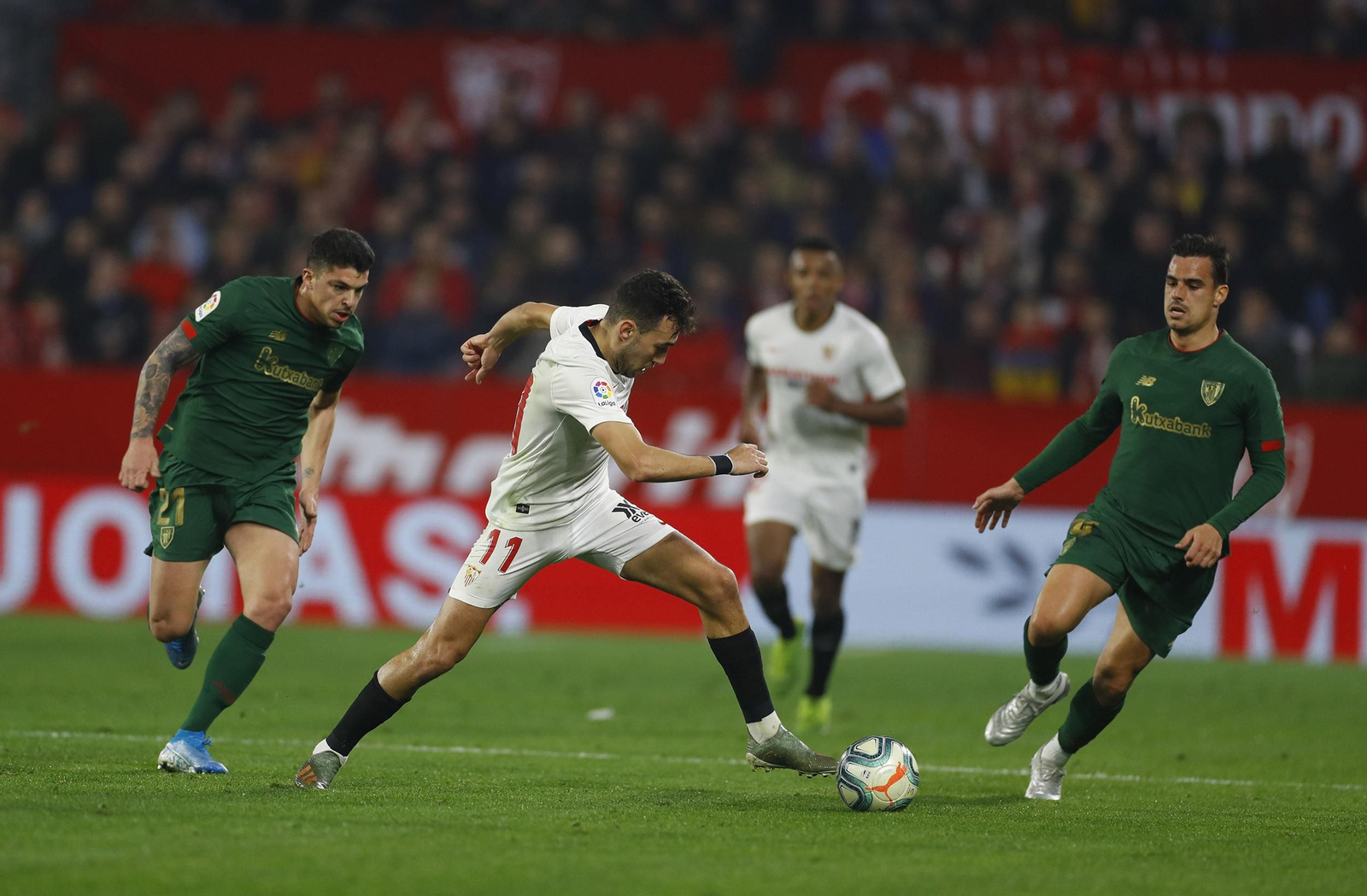 Las imágenes del Sevilla fc-Athletic de Bilbao