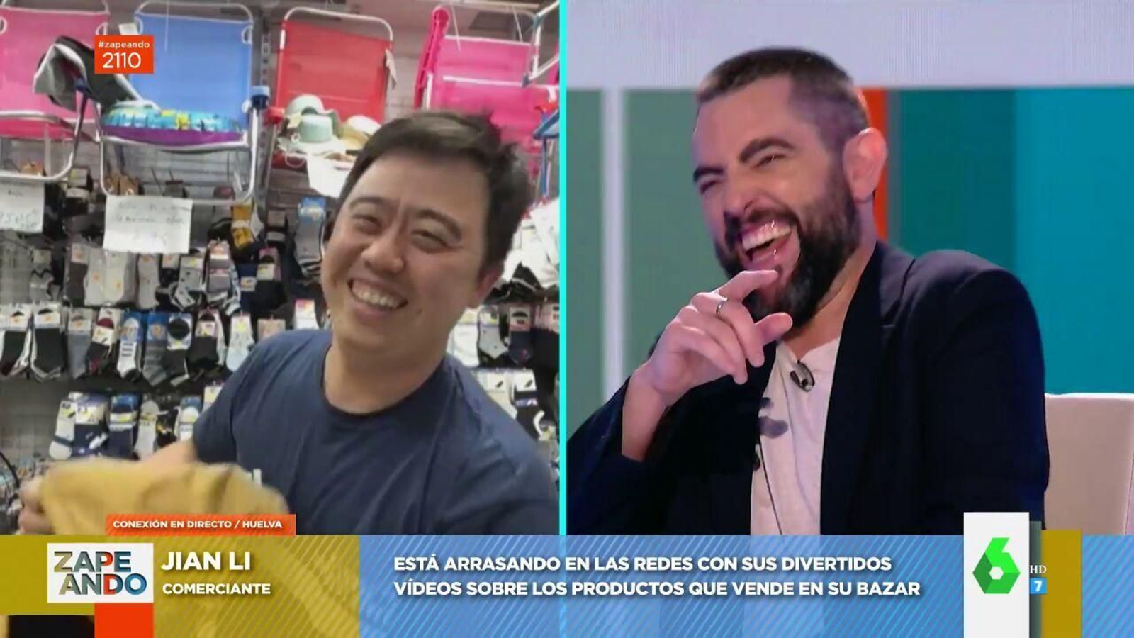 "El chinito de Huelva" arrasa en 'Zapeando'