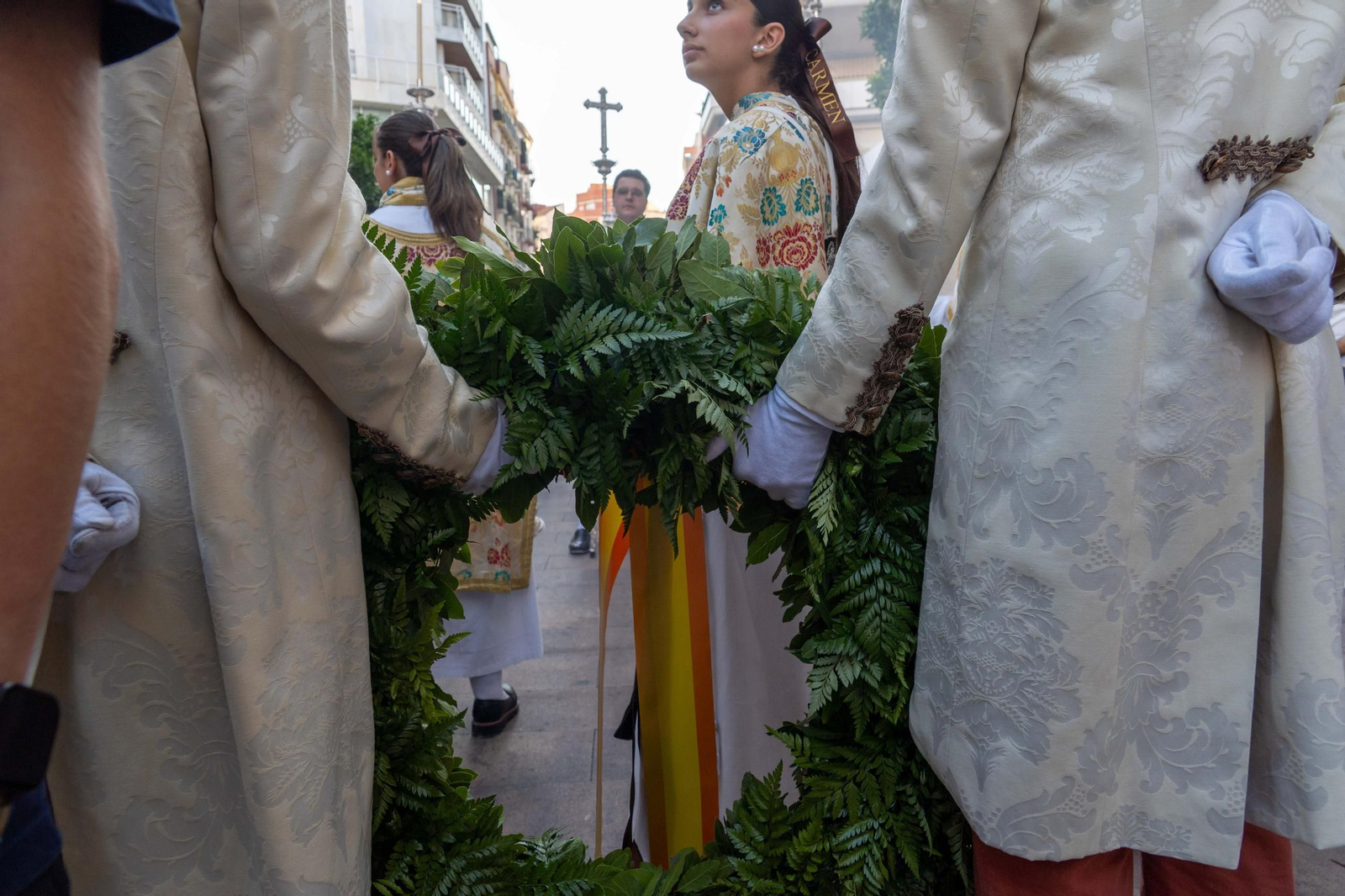 Imágenes de la procesión La Virgen del Carmen por las calles de Huelva