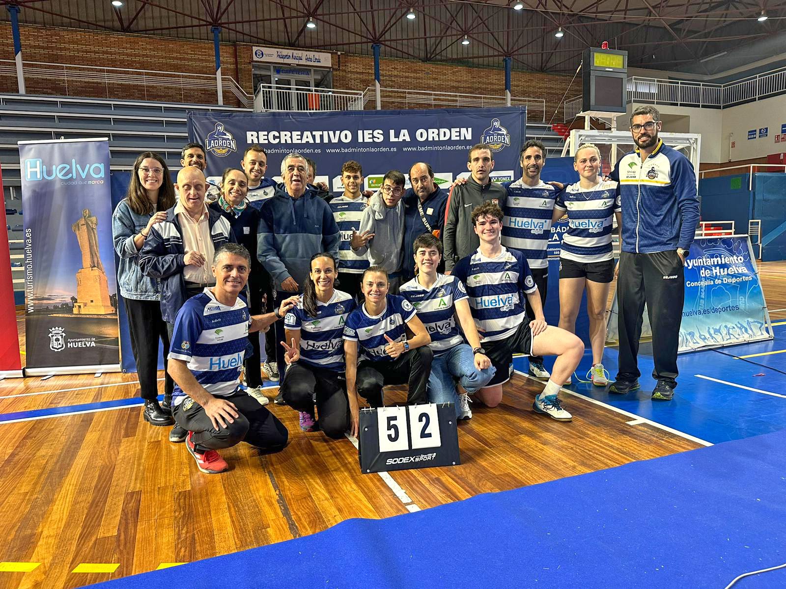 IES La Orden, tras la victoria a Oviedo.