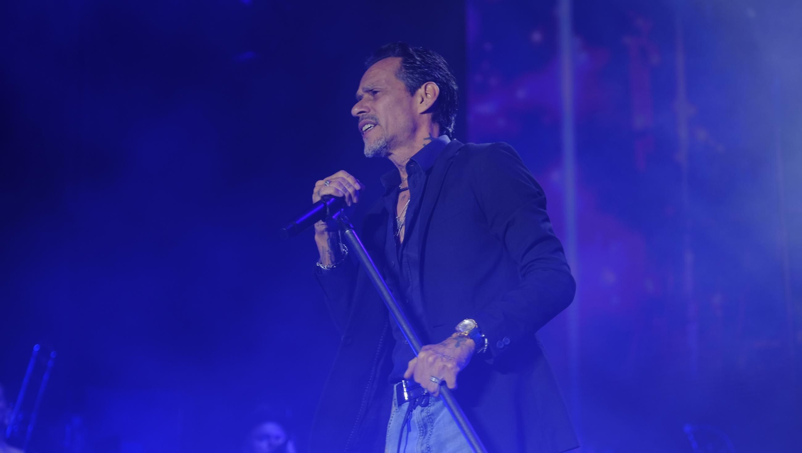 Concierto de Marc Anthony en Roquetas, en imágenes
