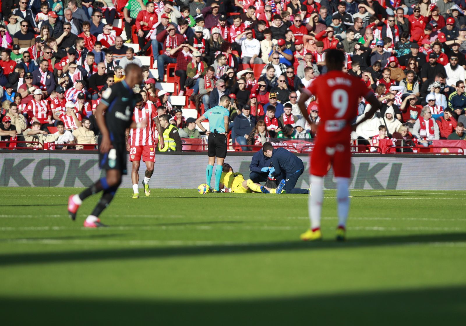 Imágenes del partido U.D. Almería-Atlético de Madrid