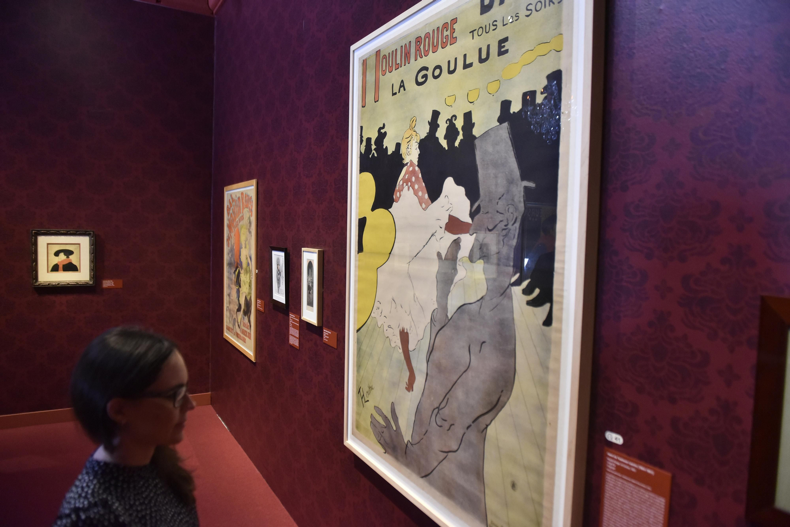 Las imágenes de la exposición  "El espíritu de Montmartre en tiempos de Toulouse-Lautrec"