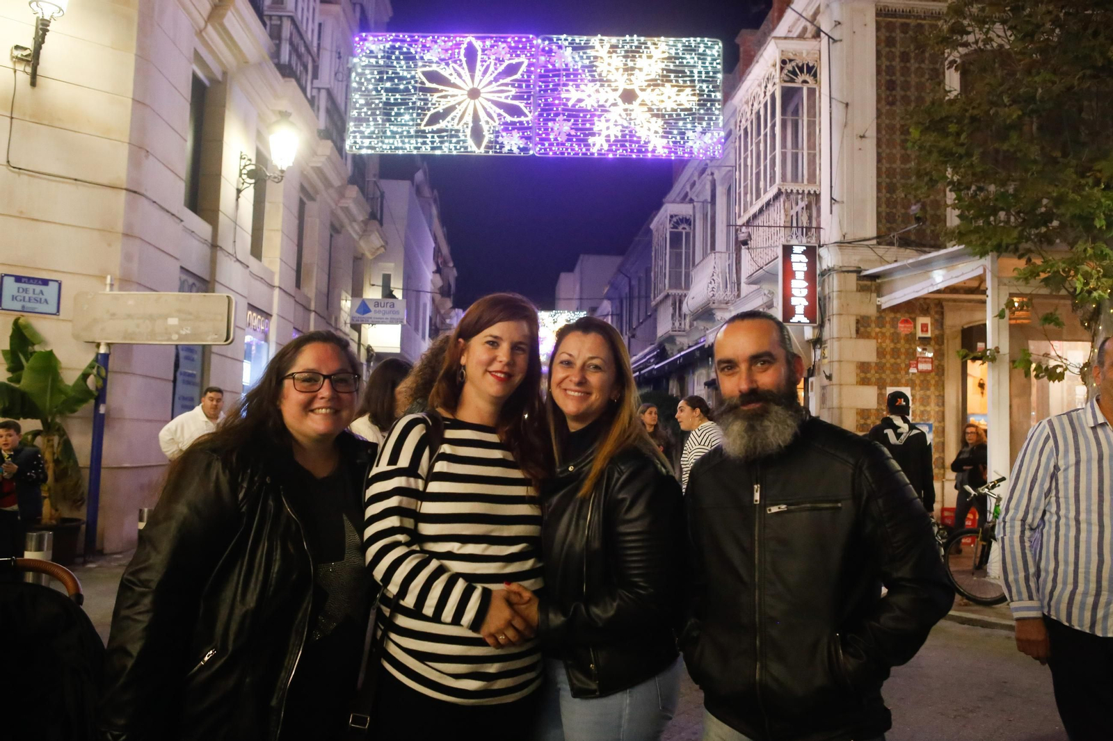 Las fotos del encendido del alumbrado navideño en La Línea Las fotos del encendido del alumbrado navideño en La Línea