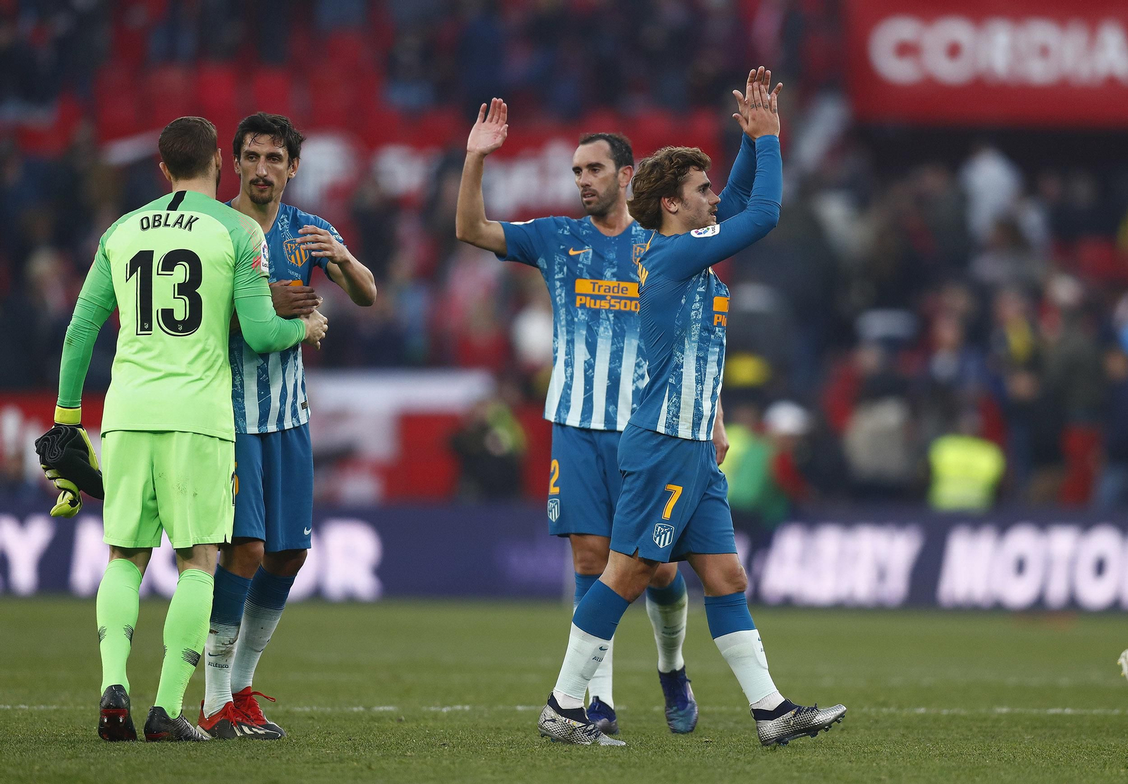 El Sevilla FC-Atlético de Madrid, en imágenes