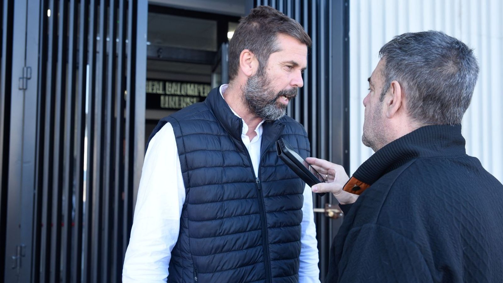 El extécnico balono, durante la entrevista concedida a 'Europa Sur'