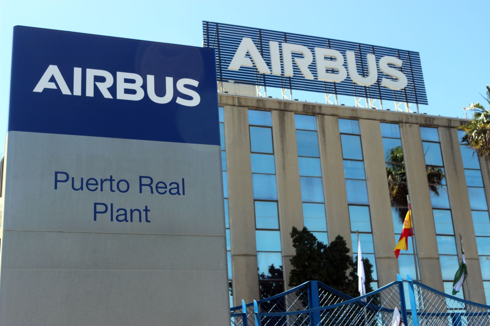 Planta de Airbus Puerto Real, en el polígono El Trocadero