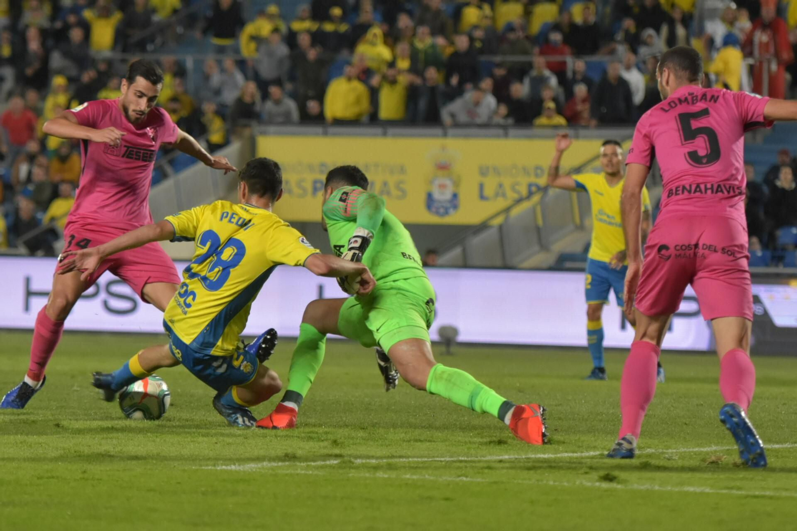 Las fotos del Las Palmas - Málaga