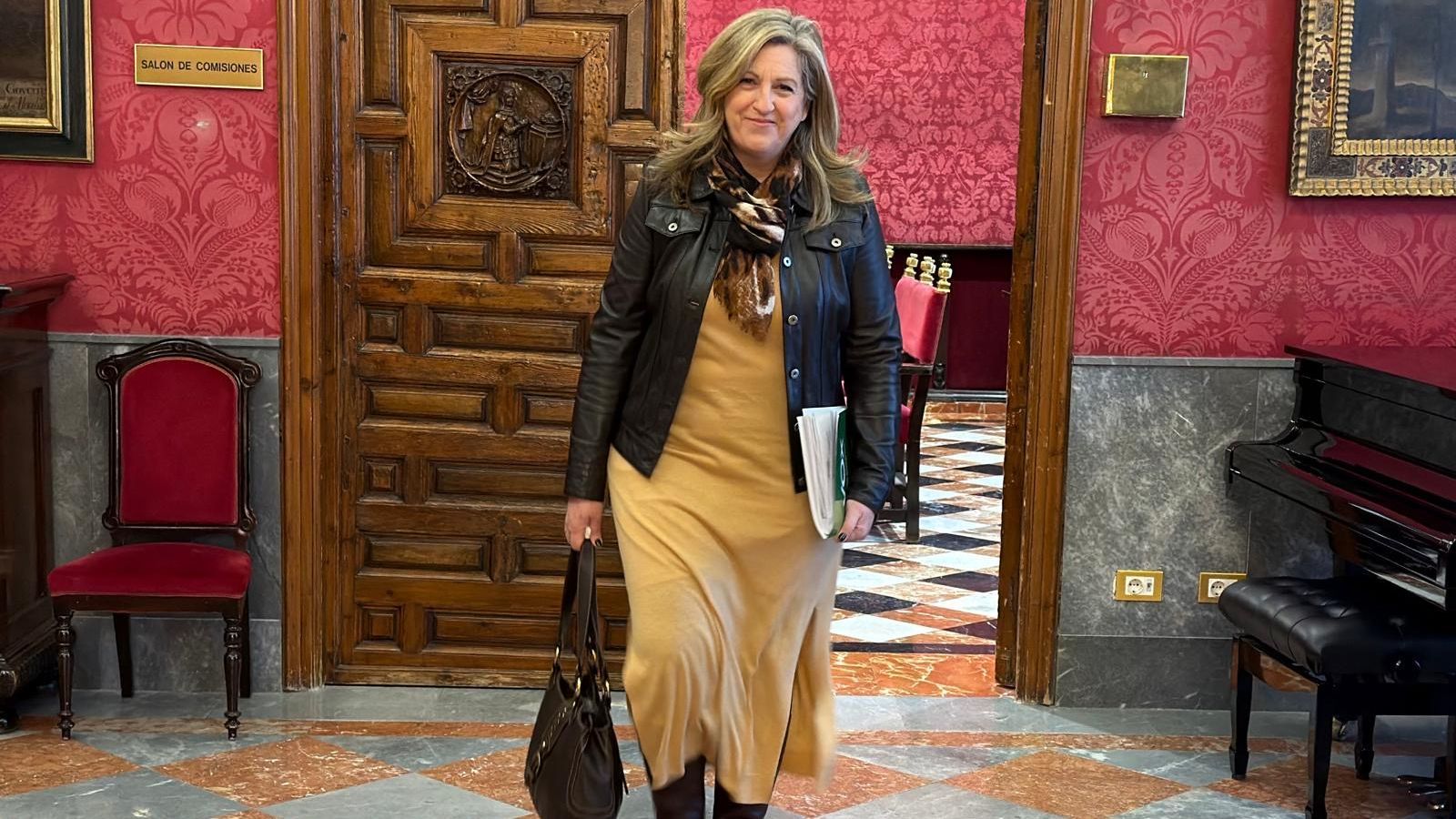Beatriz Sánchez Agustino, portavoz de Vox en el Ayuntamiento de Granada