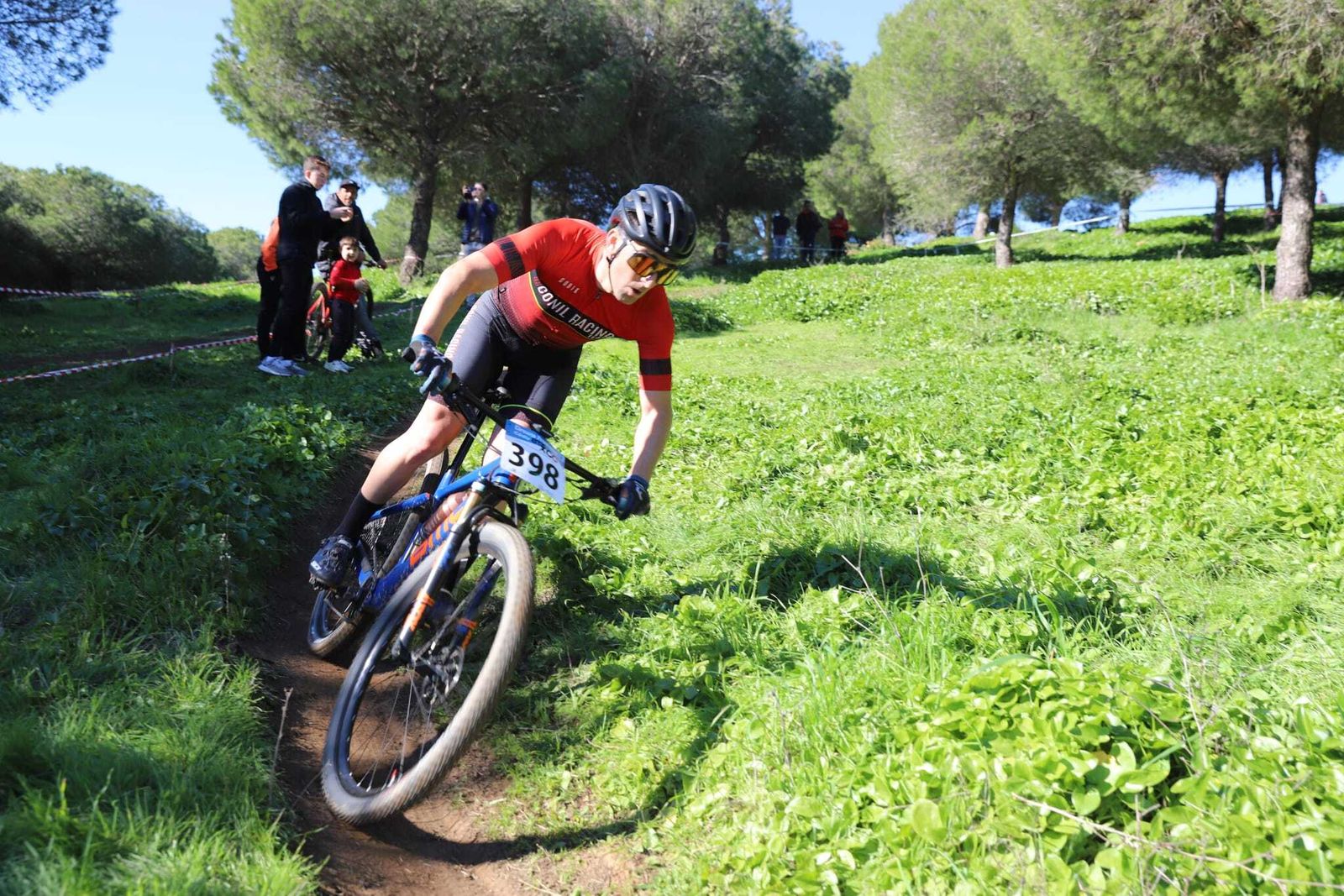 Imagen de archivo de la prueba ciclista en Medina.