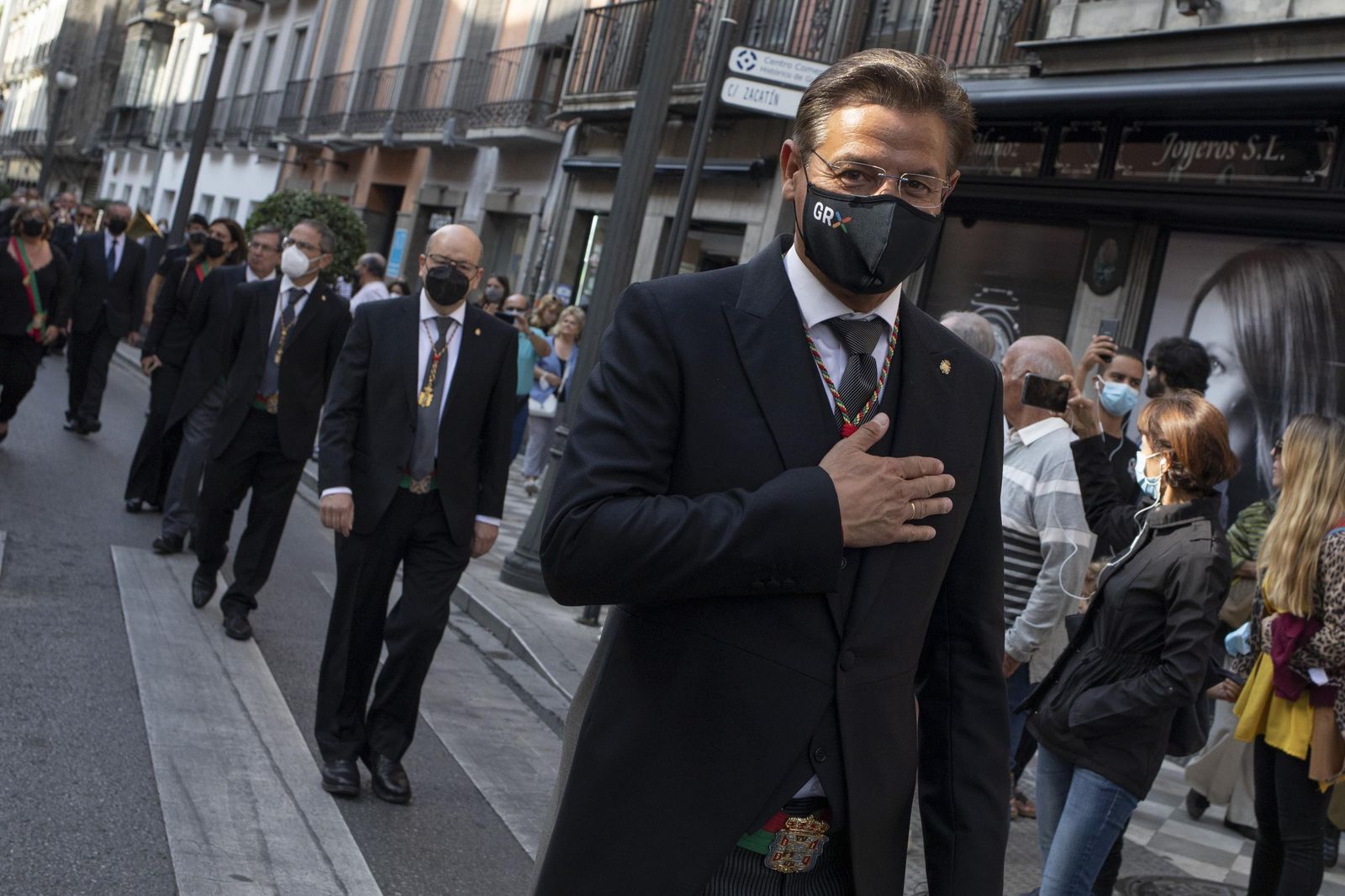 Fotos: Así transcurrió el Día de la Hispanidad en Granada