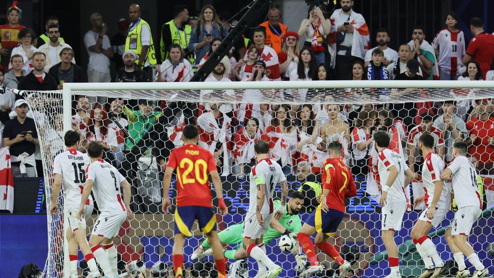 Las mejores fotos de la goleada de España a Georgia