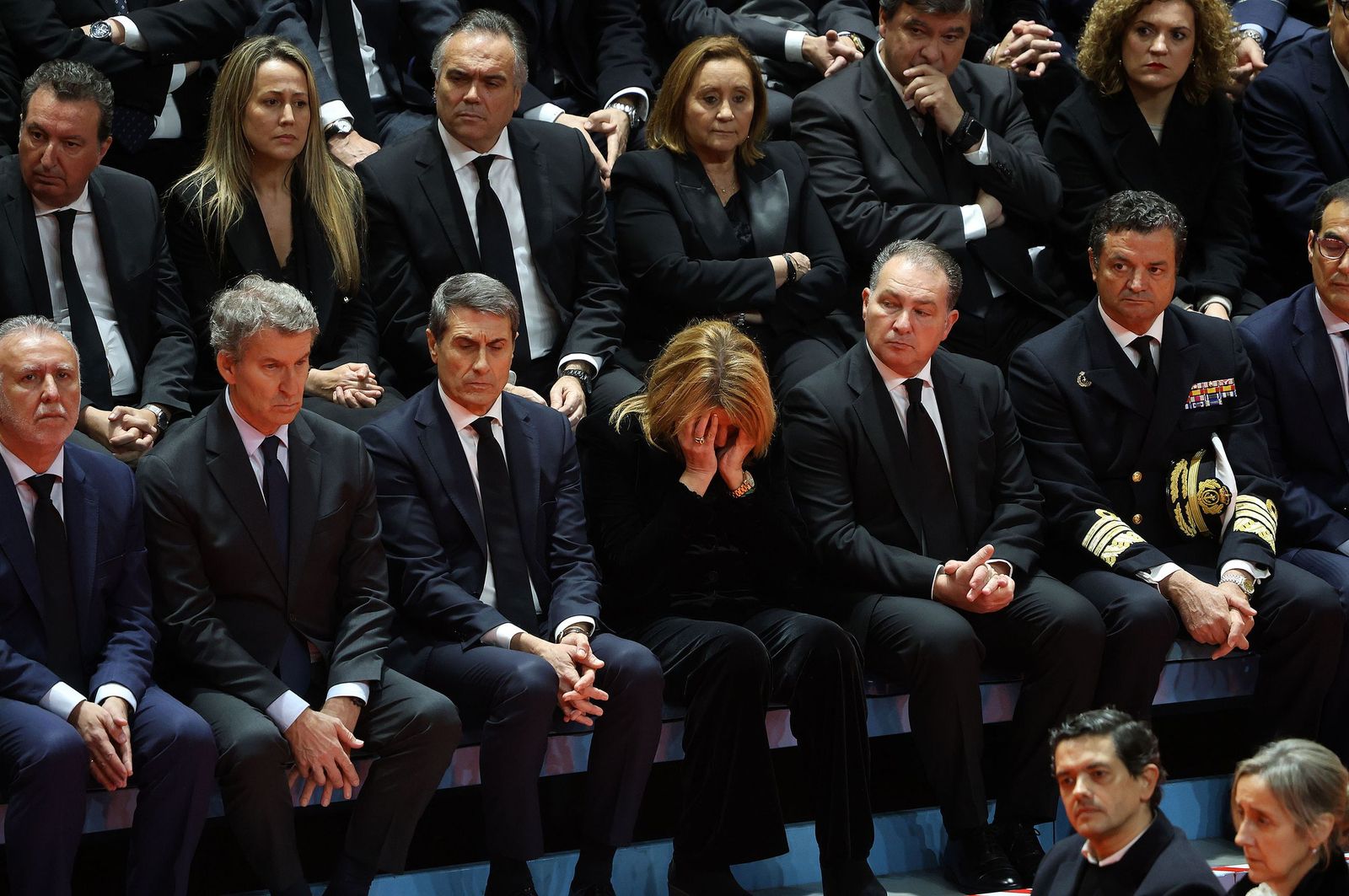 Fotografías de la misa funeral por las víctimas del accidente de tren en Adamuz