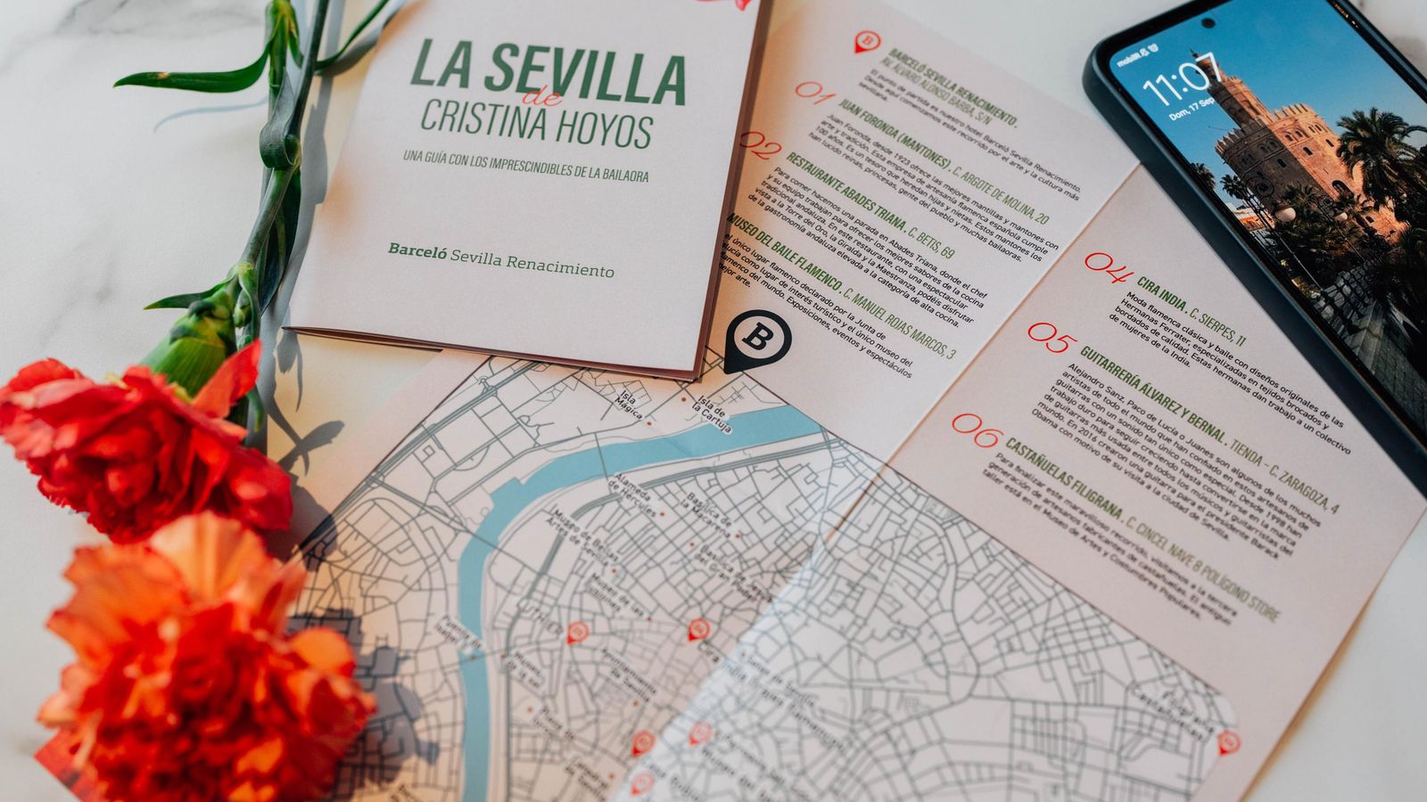 Guía con los imprescindibles de Cristina Hoyos en Sevilla