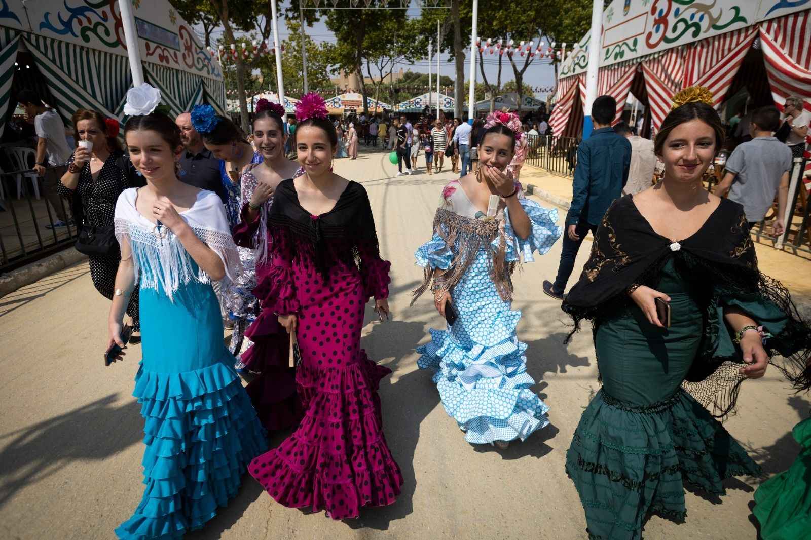 Imágenes del sábado de Feria en El Puerto de Santa María