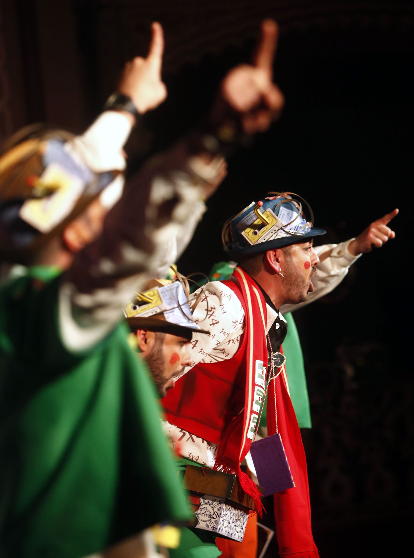 Las imágenes de la vigésima función clasificatoria