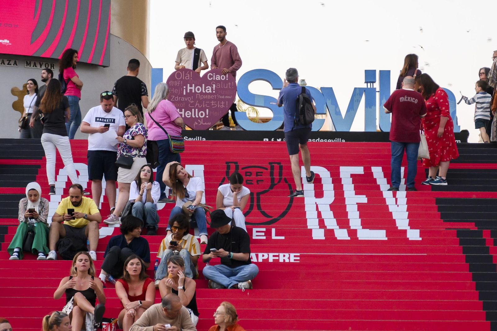 La fotos del día antes de la final de Copa Barcelona - Real Madrid
