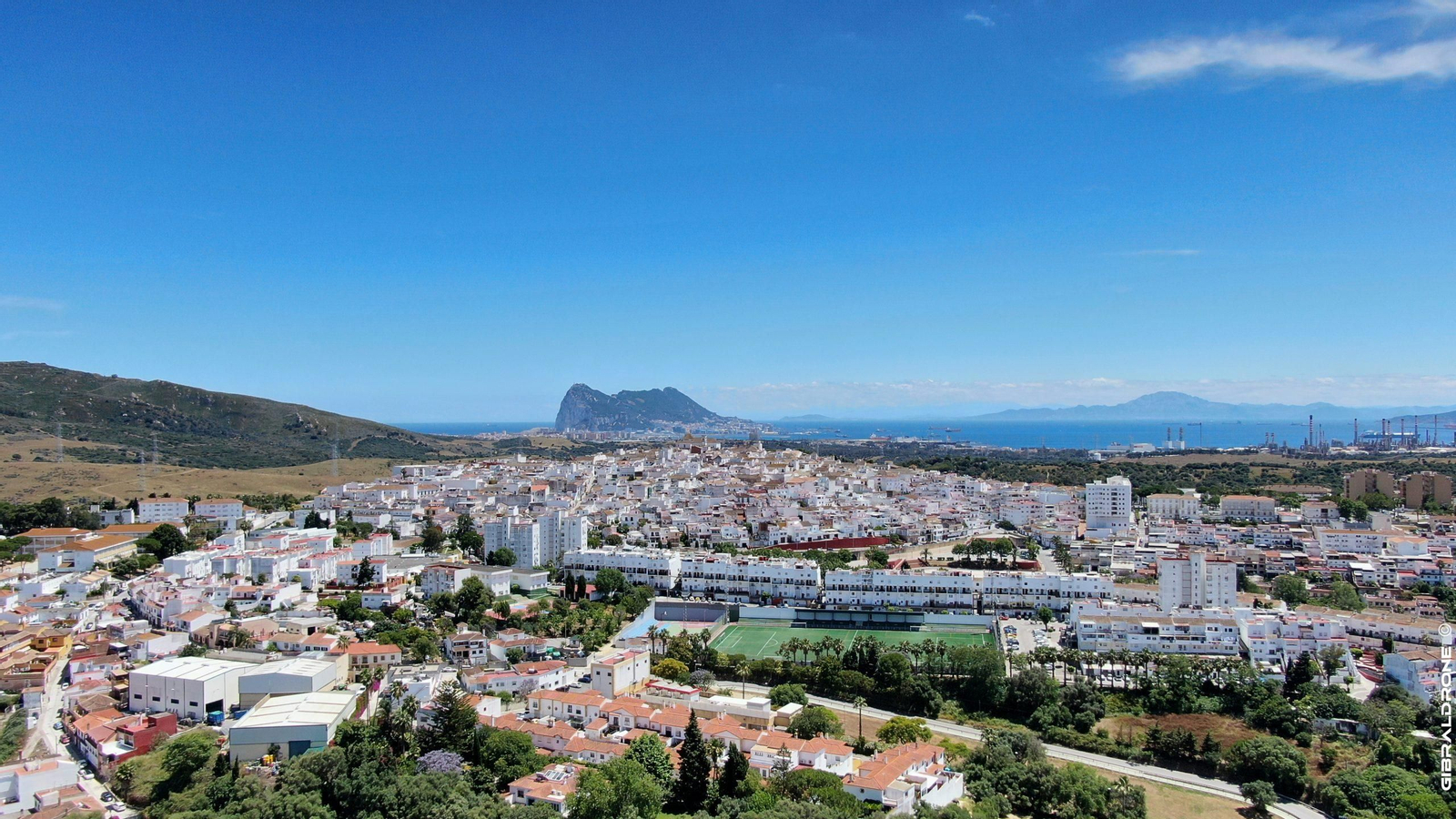 Vista aérea de San Roque