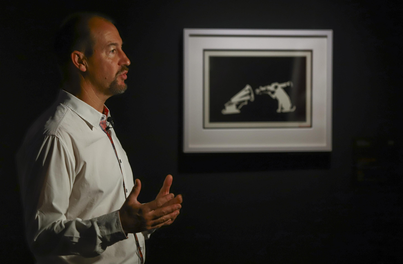 Las fotos de la exposición 'Banksy. The art of protest' en La Térmica, en Málaga