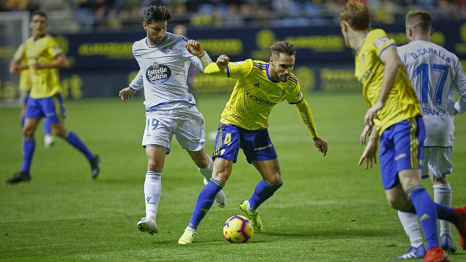 Partido Cádiz CF - Deportivo de La Coruña