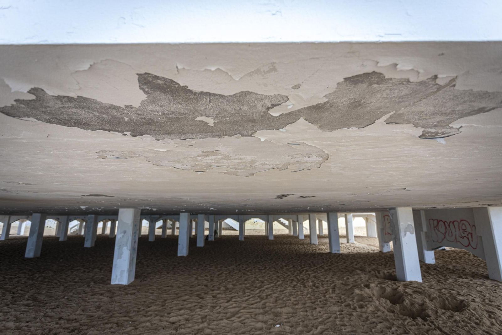 Mal estado del Balneario de la Palma