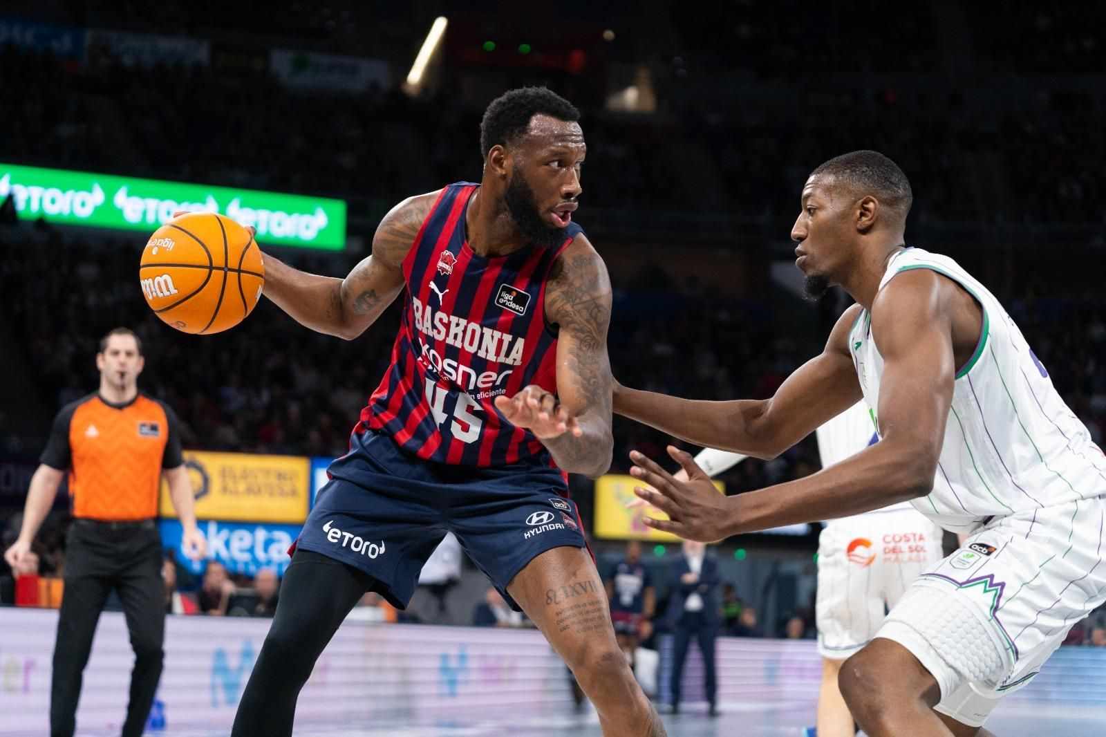 Baskonia-Unicaja, en fotos