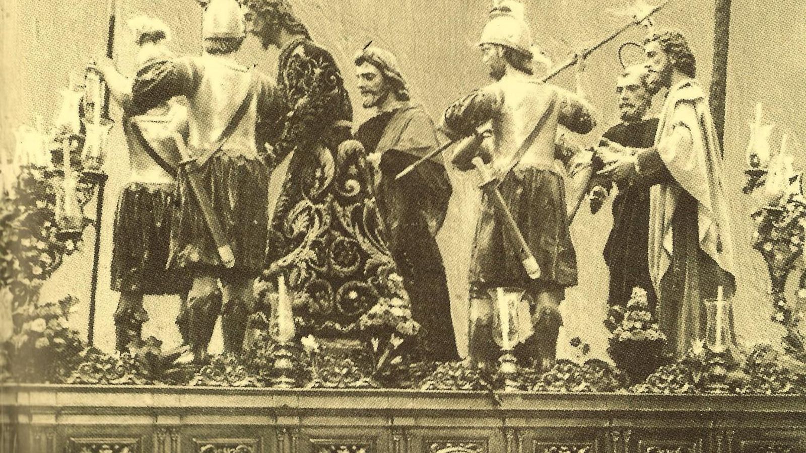 Fotografía del paso del Prendimiento