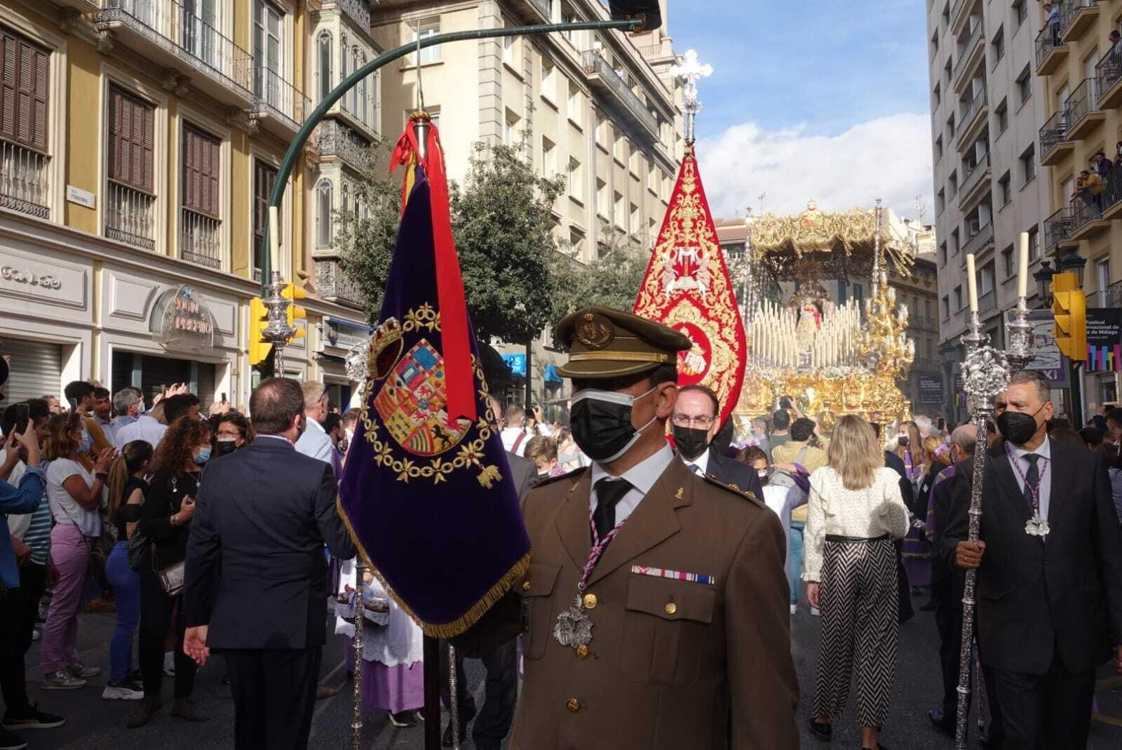 Las fotos de la Virgen de Sangre en la procesión Magna de Málaga
