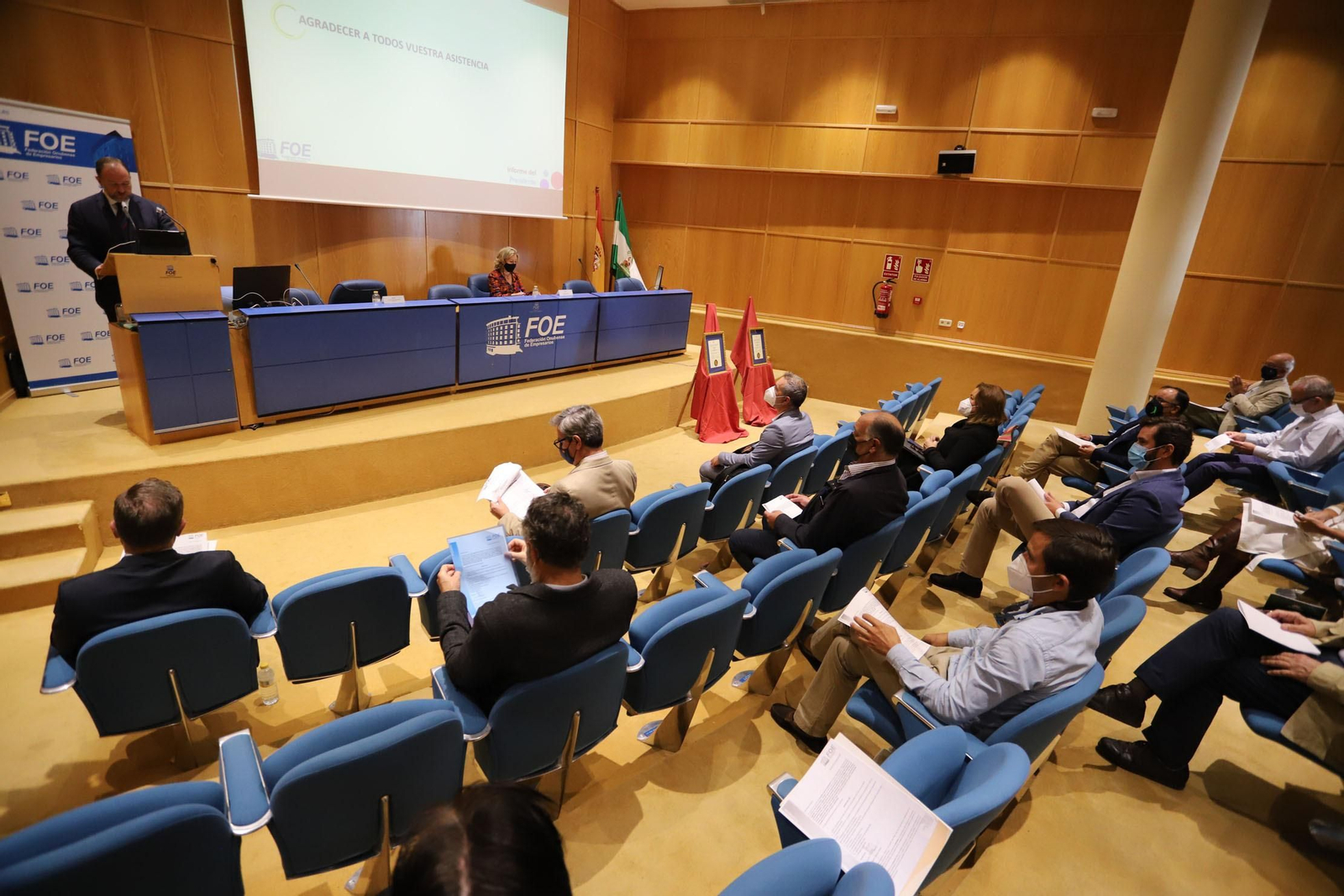 Imágenes de la asamblea general ordinaria en la FOE