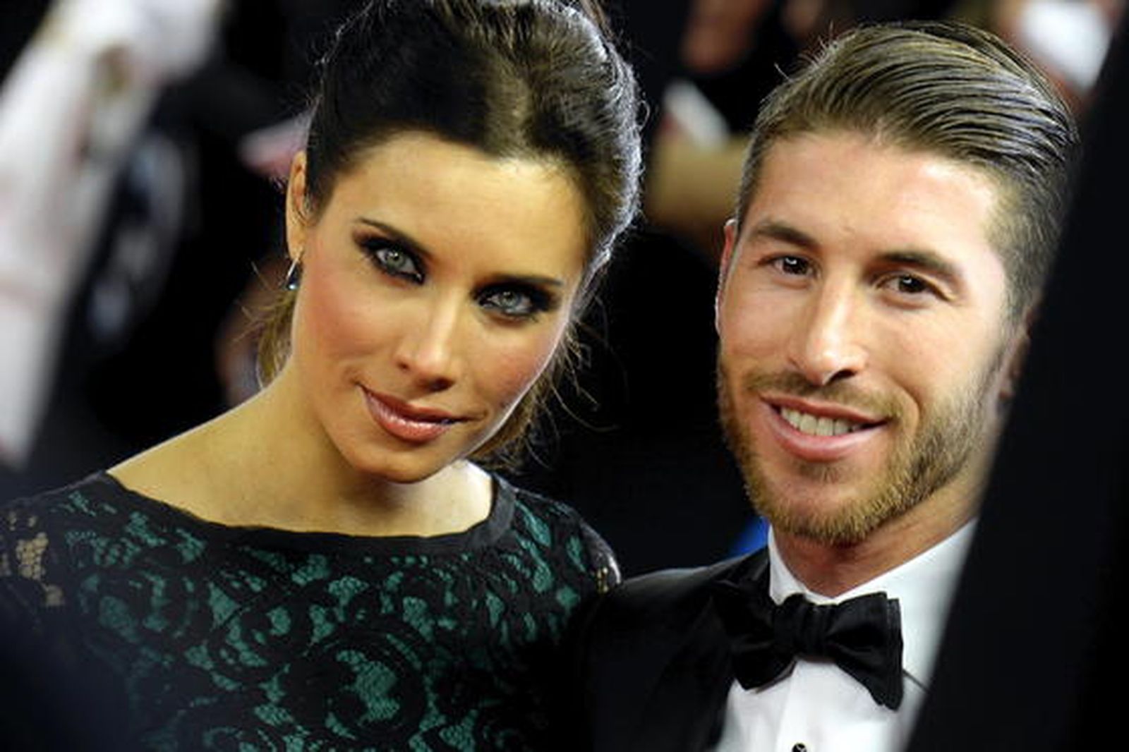 Sergio Ramos,y su novia, Pilar Rubio Fernández

Foto: EFE