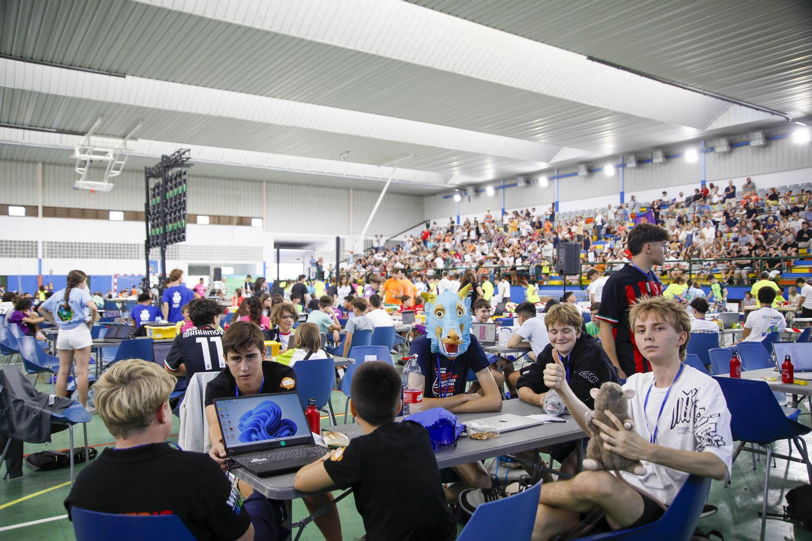 Las imágenes del World robot olympiad en Huércal de Almería