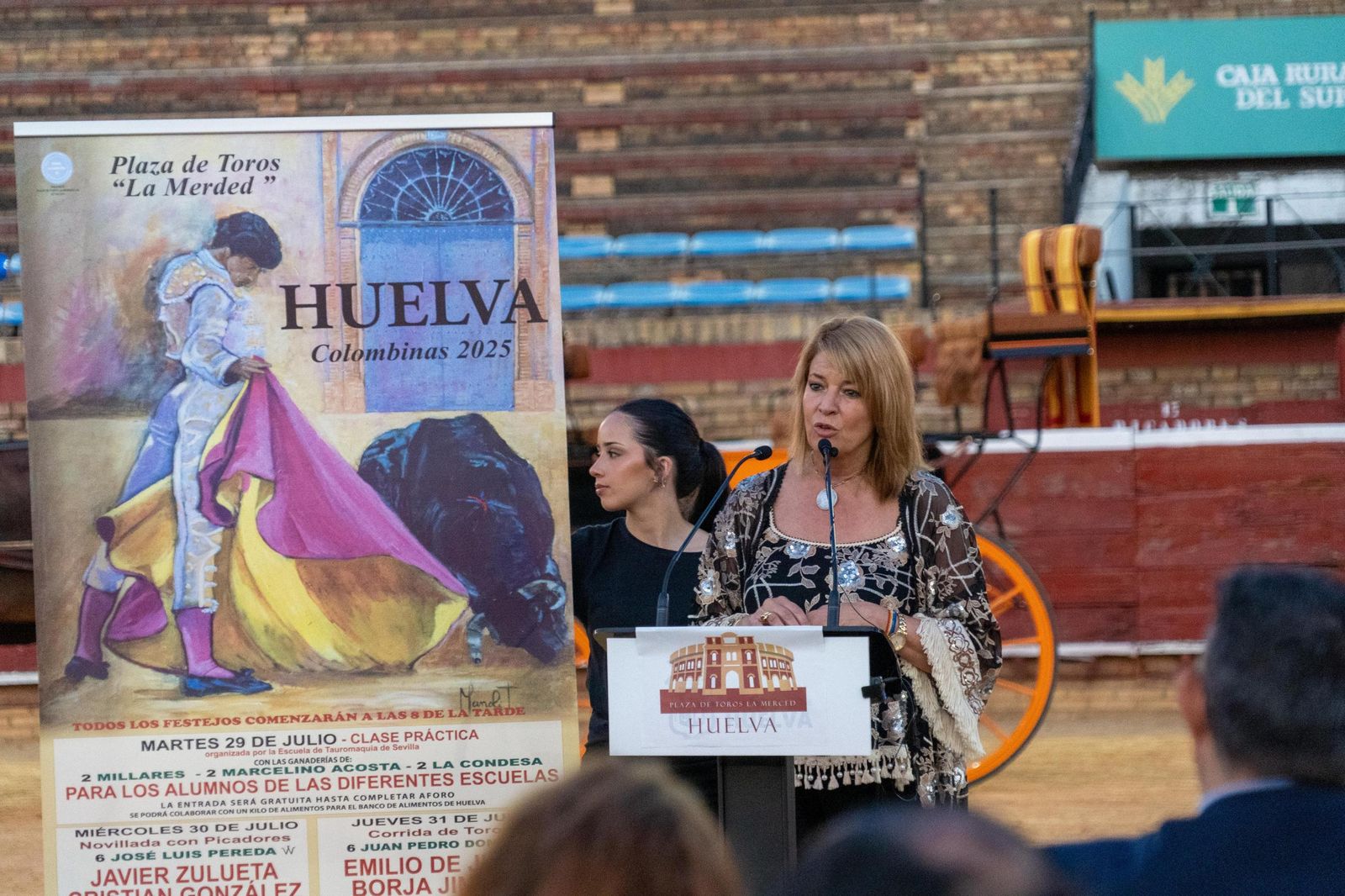 Imágenes de la presentación oficial de la Feria Taurina de Colombinas 2025.