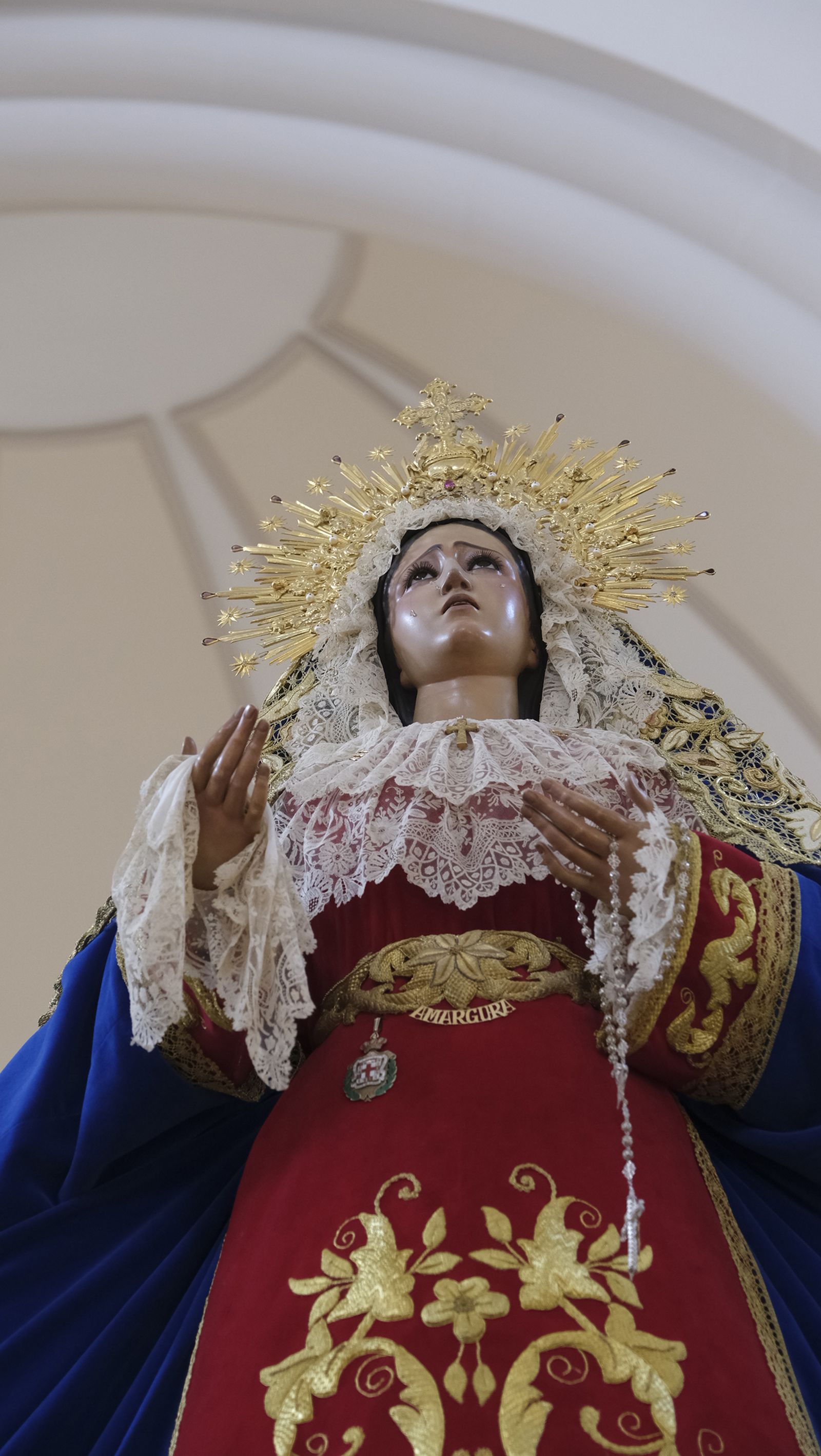 La procesión del Encuentro por las calles de Almería, en imágenes